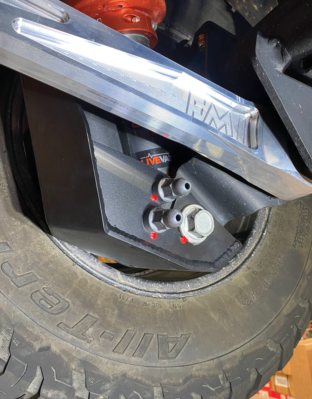 Foutz Motorsports Rear Shock Skid Kit 2024 Ford Ranger Raptor