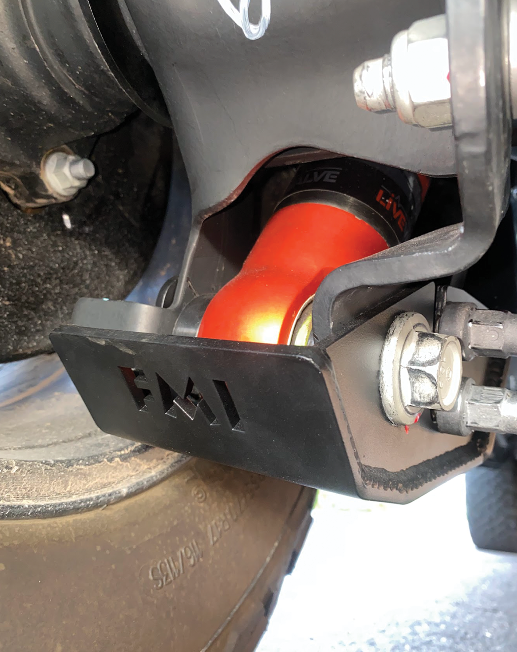 Foutz Motorsports Rear Shock Skid Kit 2024 Ford Ranger Raptor