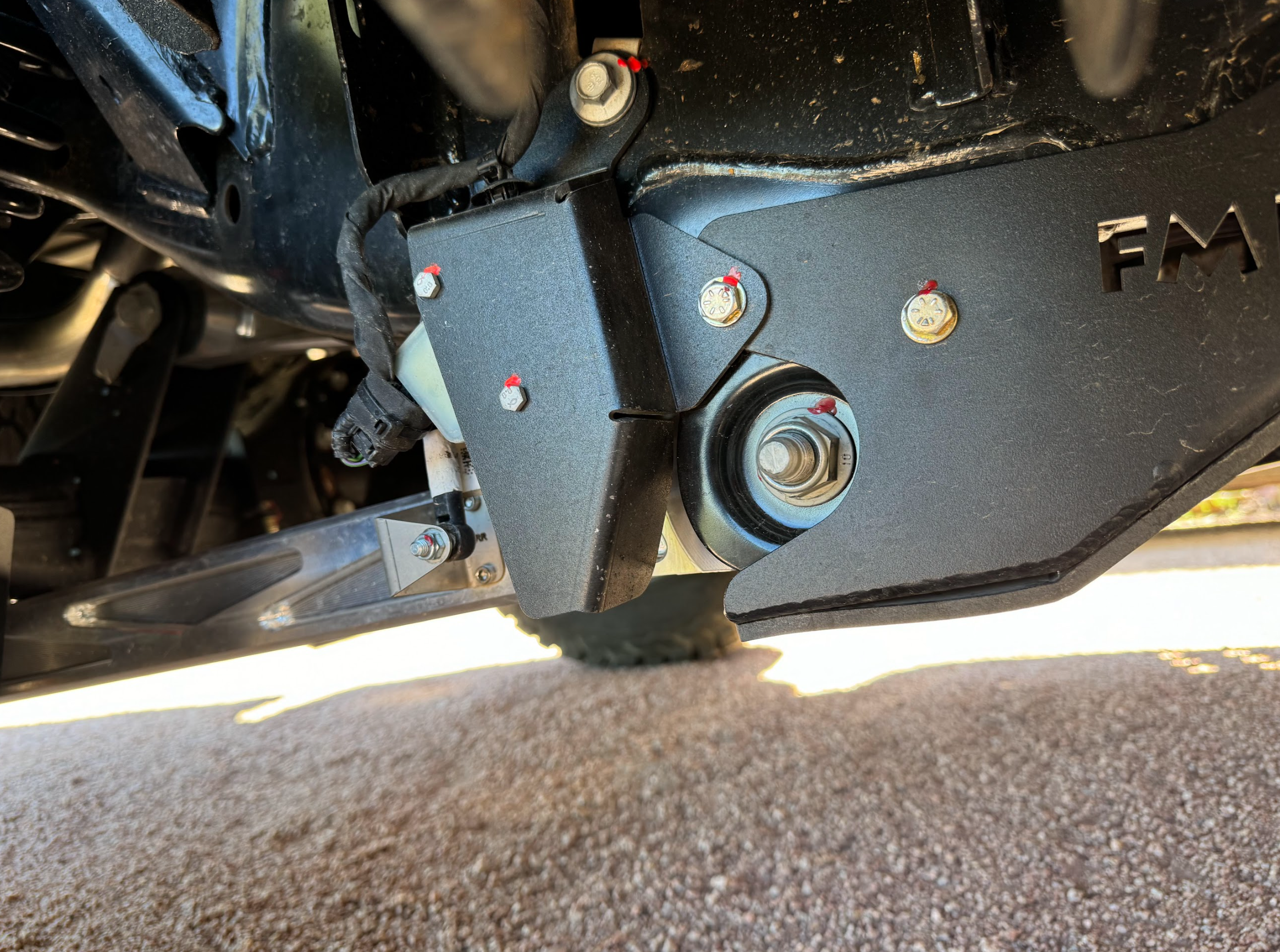 Foutz Motorsports Rear Suspension Travel Sensor Protection Guard (pair) 2024-2026 Ford Ranger Raptor