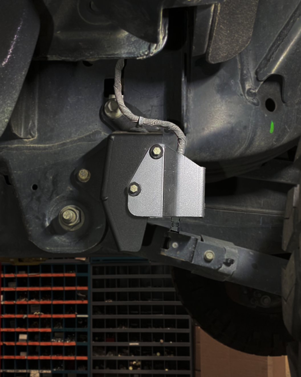 Foutz Motorsports Rear Suspension Travel Sensor Wire Protector (add-on) 2024-2026 Ford Ranger Raptor