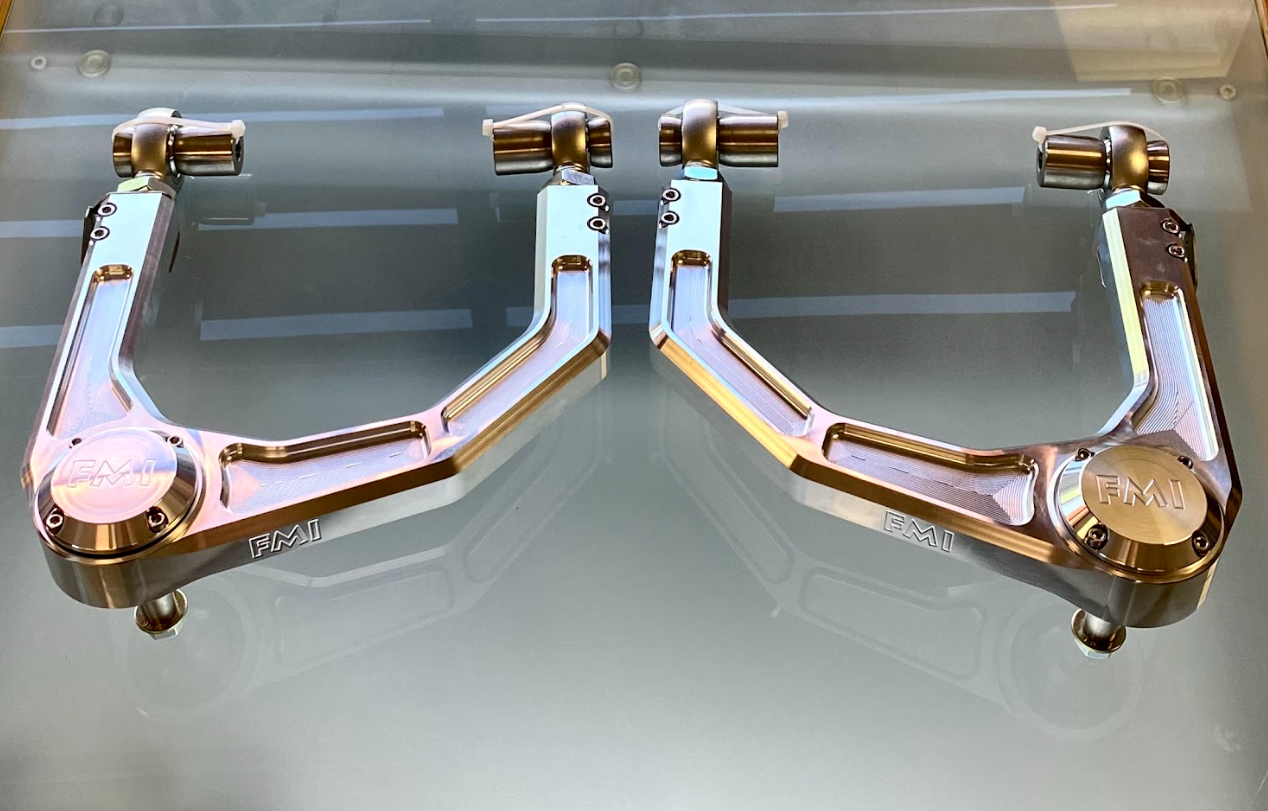 Foutz Motorsports Billet Upper Control Arm Kit - Stock Length 2024-2026 Ford Ranger Raptor