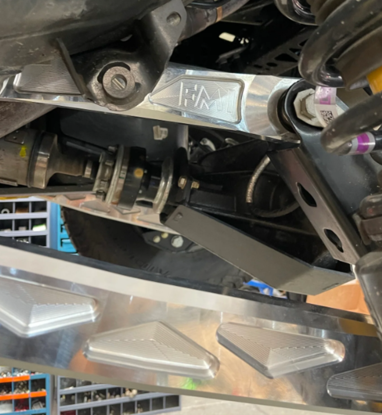 Foutz Motorsports Rear Upper Billet Aluminum Suspension Arms with Ultra-Flex joints 2024 Ford Ranger Raptor