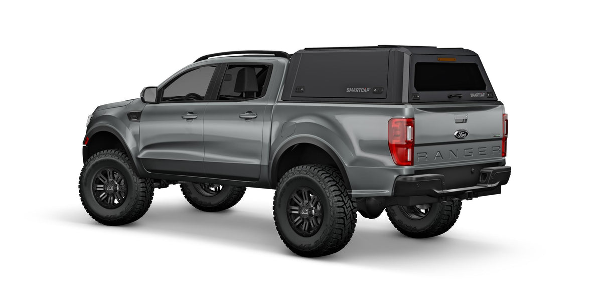 Ranger Truck Bed SmartCapEVOa Adventure Matte Black 2024 Ford Ranger Crew Cab 5 Foot Short Bed - Apollo Off-Road