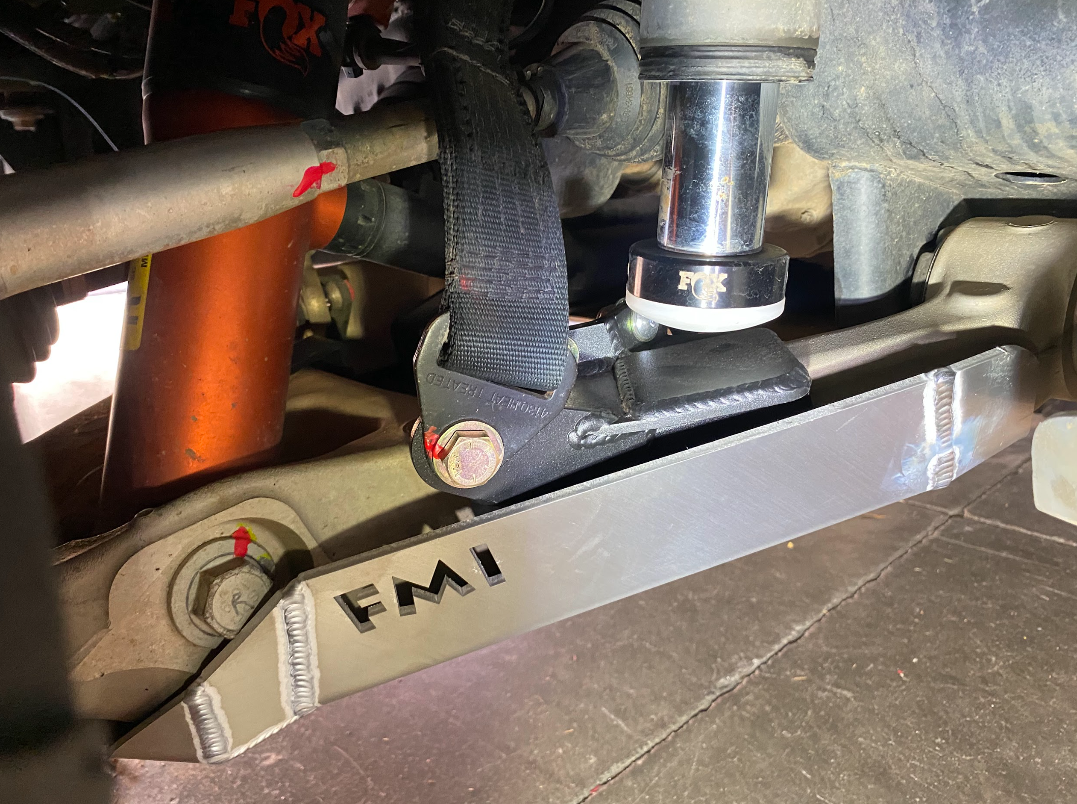 Foutz Motorsports Lower Control Arm Skid Plate - Stock Arm 2021-2024 Ford F-150 Raptor 2023-2024 Ford F-150 Raptor R