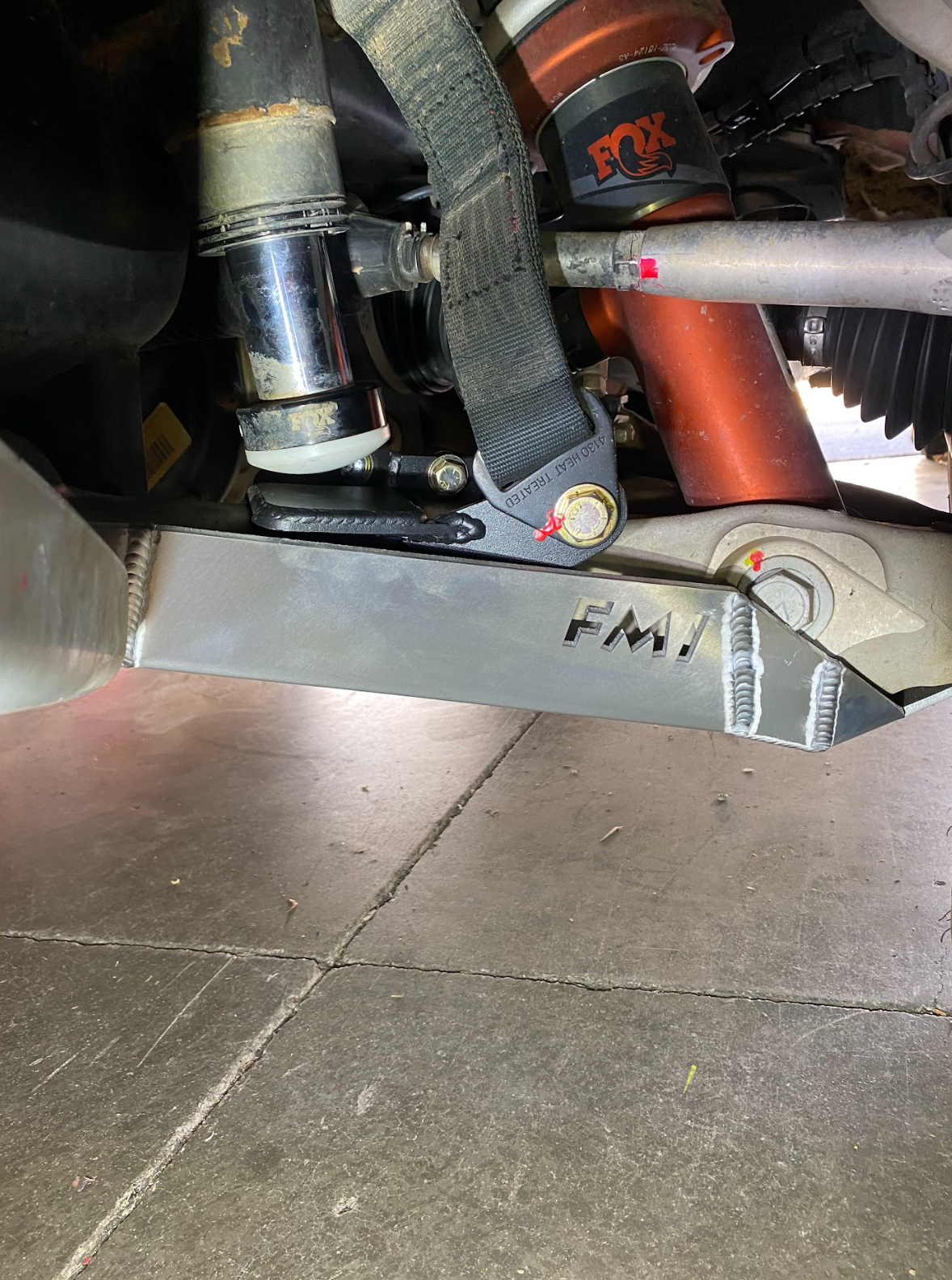 Foutz Motorsports Lower Control Arm Skid Plate - Stock Arm 2021-2024 Ford F-150 Raptor 2023-2024 Ford F-150 Raptor R