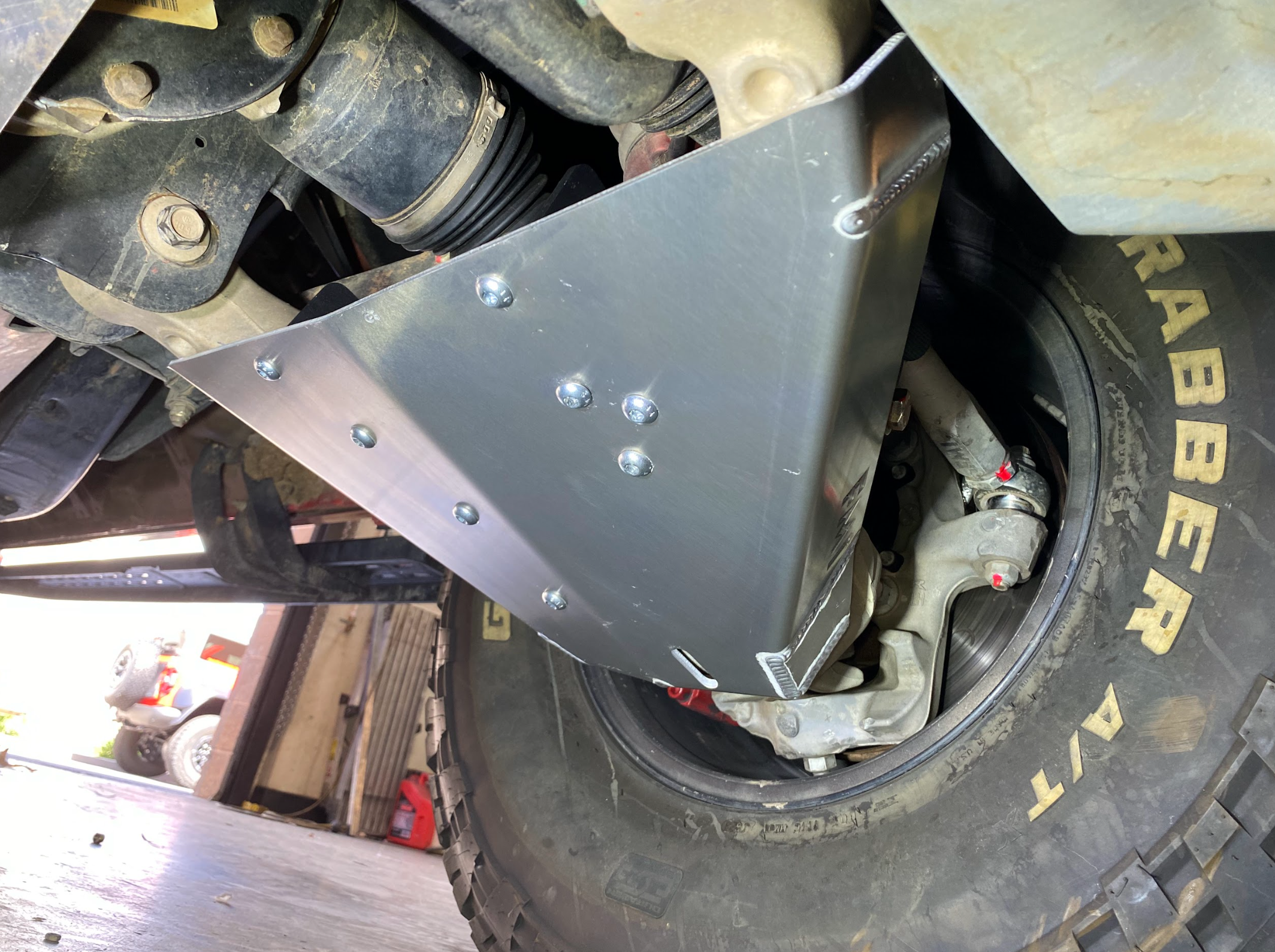 Foutz Motorsports Lower Control Arm Skid Plate - Stock Arm 2021-2024 Ford F-150 Raptor 2023-2024 Ford F-150 Raptor R