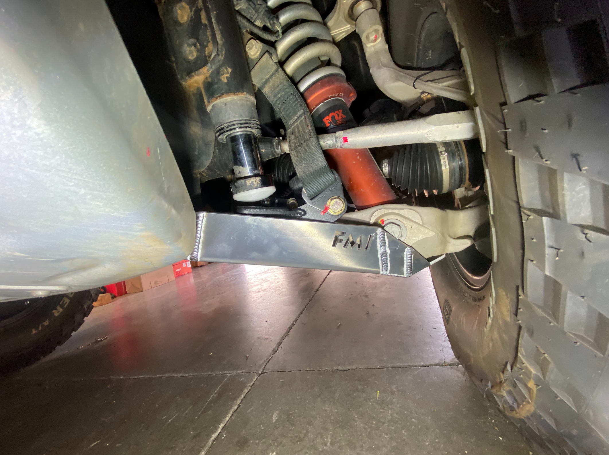 Foutz Motorsports Lower Control Arm Skid Plate - Stock Arm 2021-2024 Ford F-150 Raptor 2023-2024 Ford F-150 Raptor R