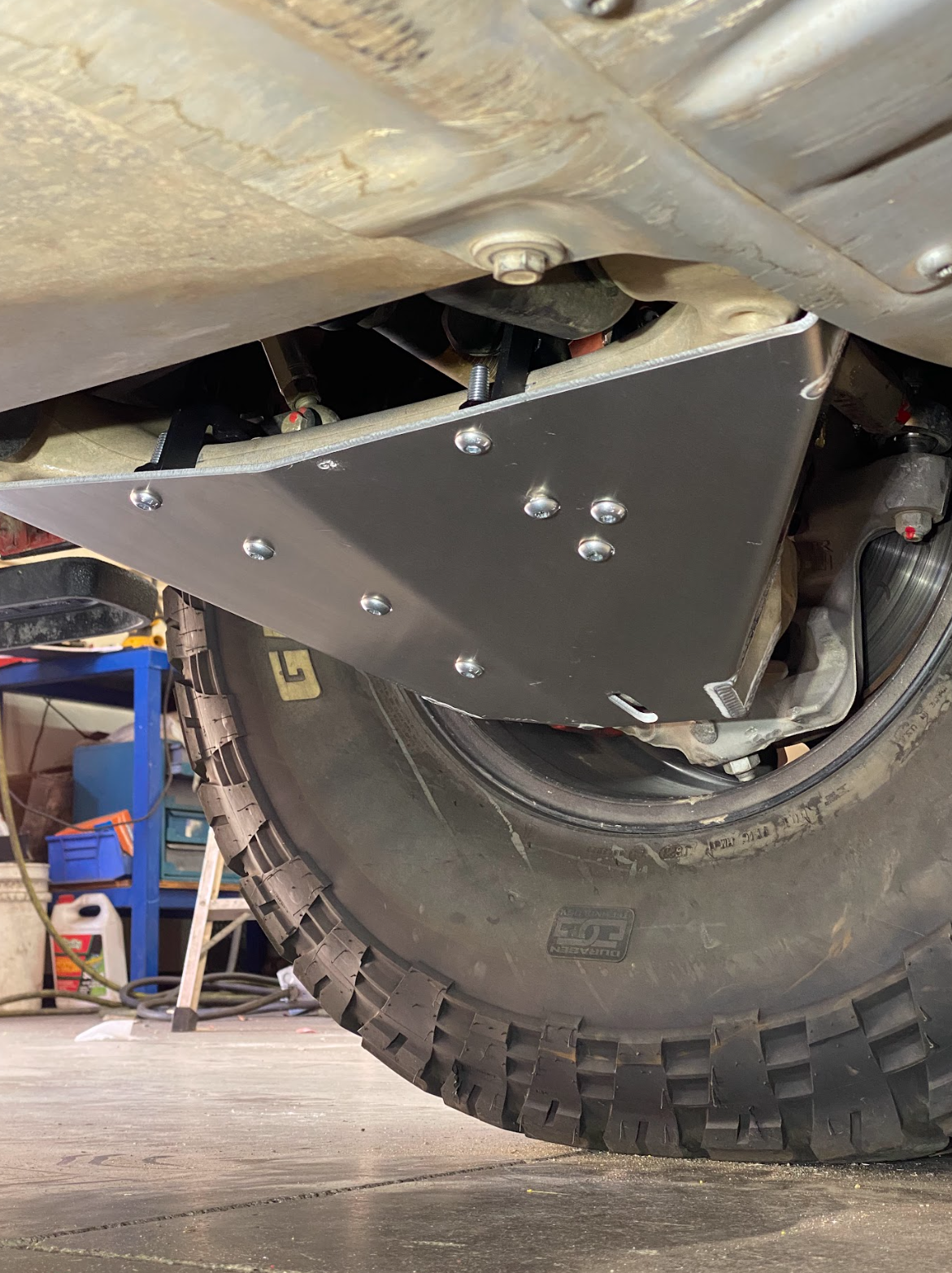 Foutz Motorsports Lower Control Arm Skid Plate - Stock Arm 2021-2024 Ford F-150 Raptor 2023-2024 Ford F-150 Raptor R
