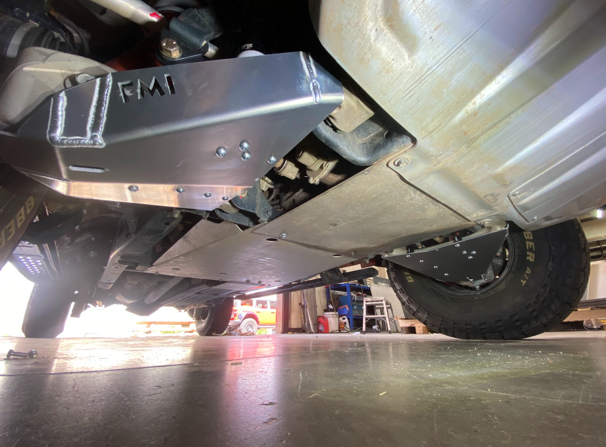 Foutz Motorsports Lower Control Arm Skid Plate - Stock Arm 2021-2024 Ford F-150 Raptor 2023-2024 Ford F-150 Raptor R