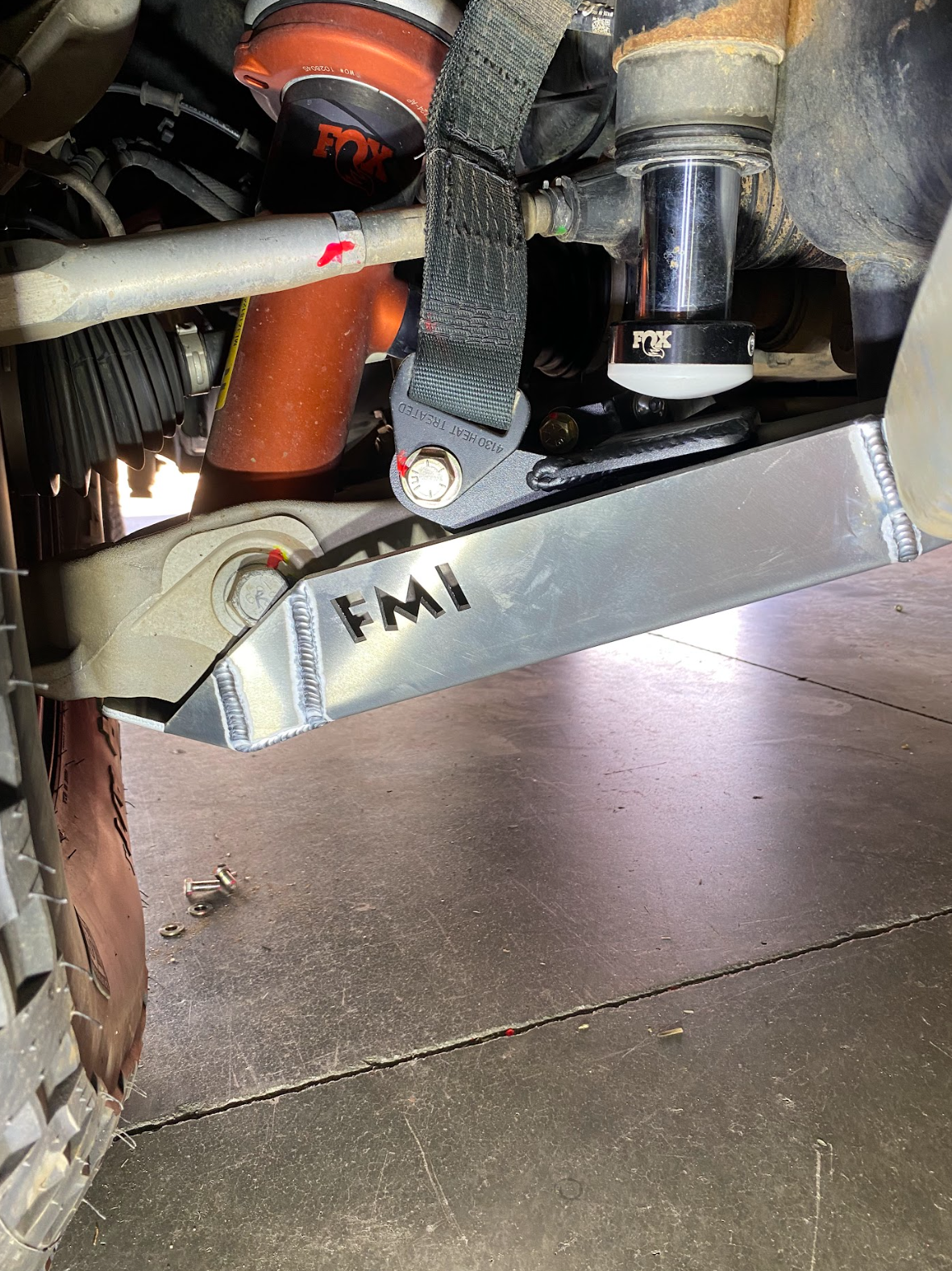 Foutz Motorsports Lower Control Arm Skid Plate - Stock Arm 2021-2024 Ford F-150 Raptor 2023-2024 Ford F-150 Raptor R