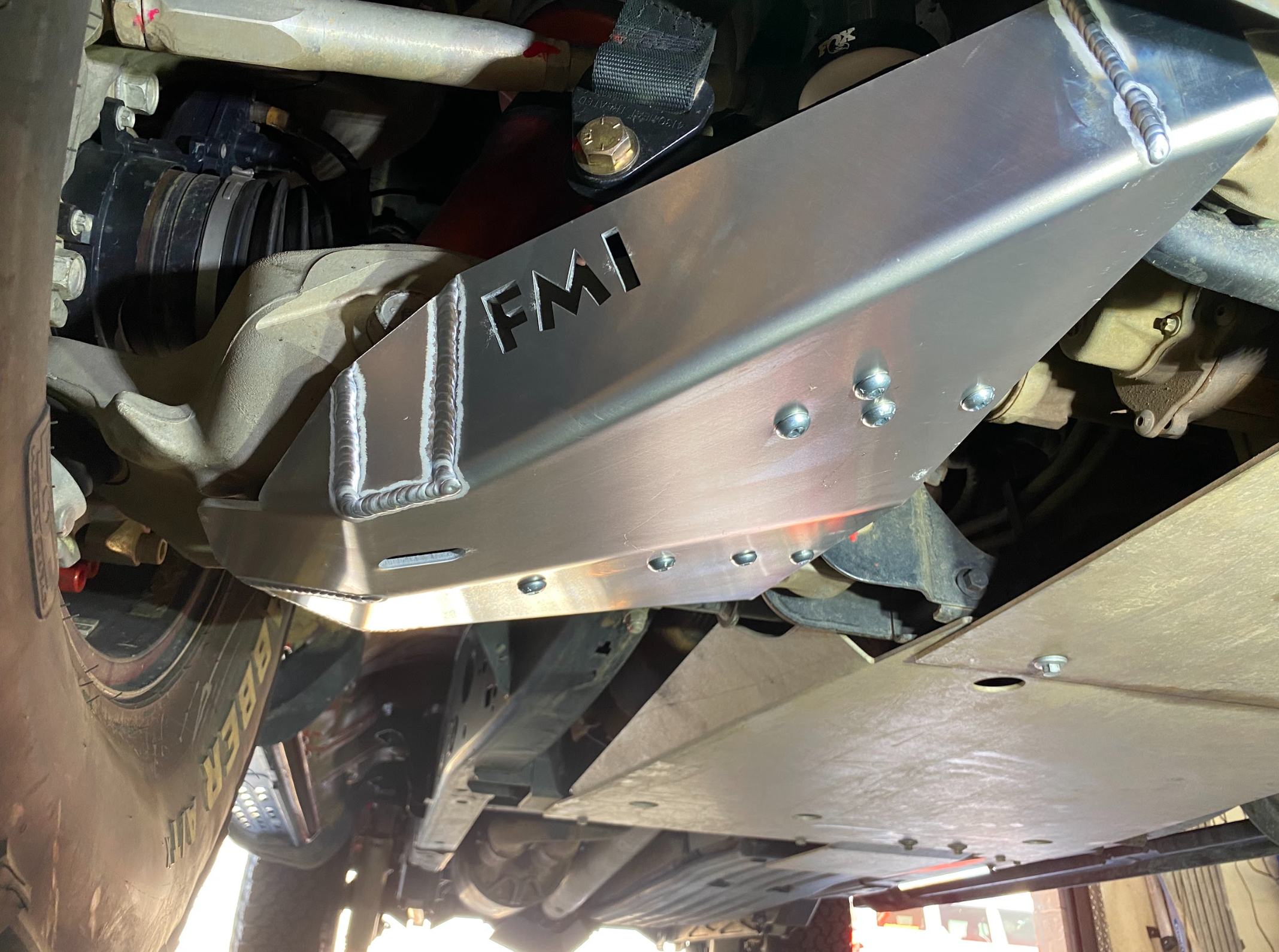 Foutz Motorsports Lower Control Arm Skid Plate - Stock Arm 2021-2024 Ford F-150 Raptor 2023-2024 Ford F-150 Raptor R