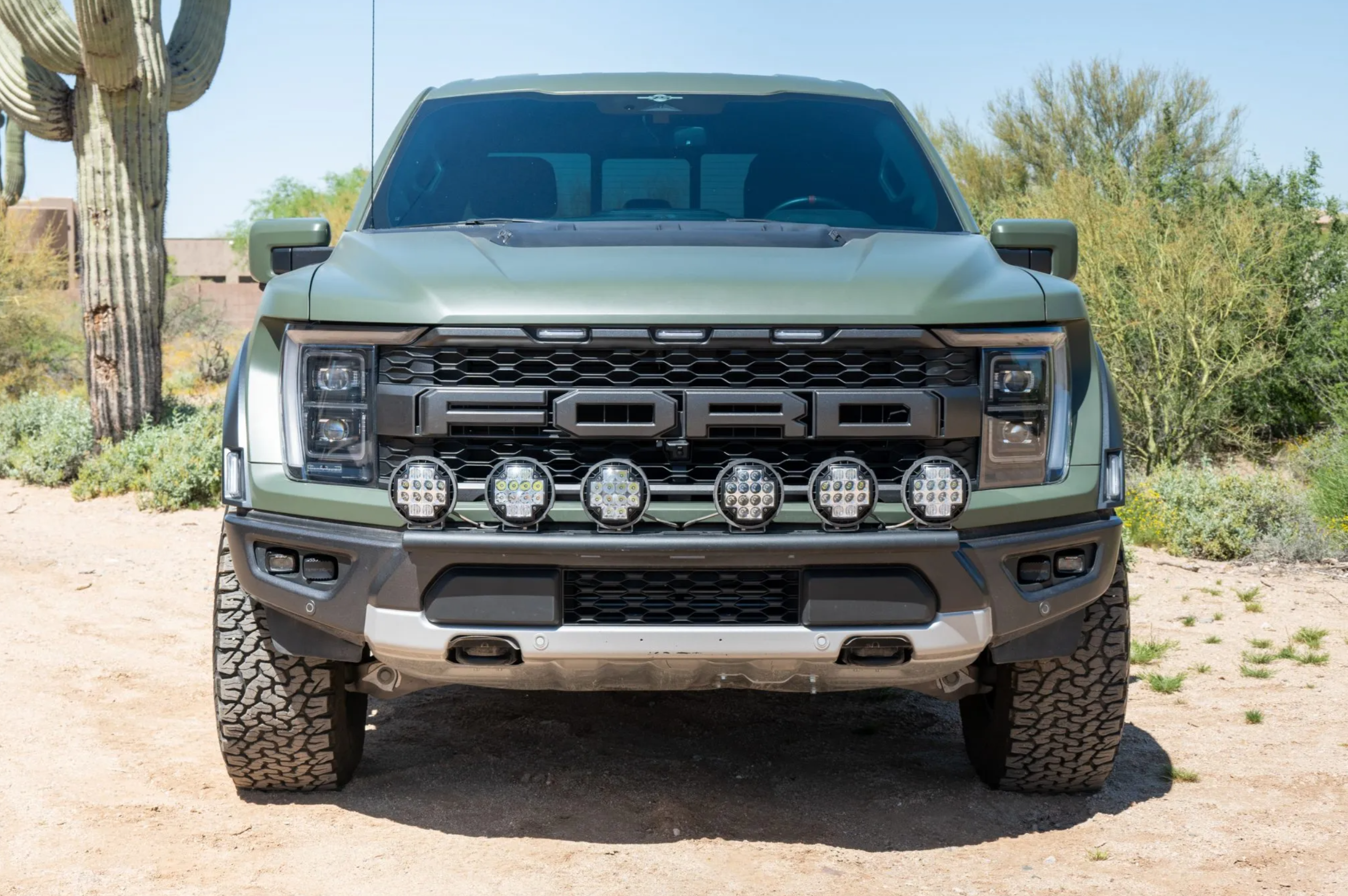 Foutz Motorsports Front Light Mount Kit (stock bumper) - Use Any Light 2021-2023 Ford F-150 Raptor 2023 Ford F-150 Raptor R