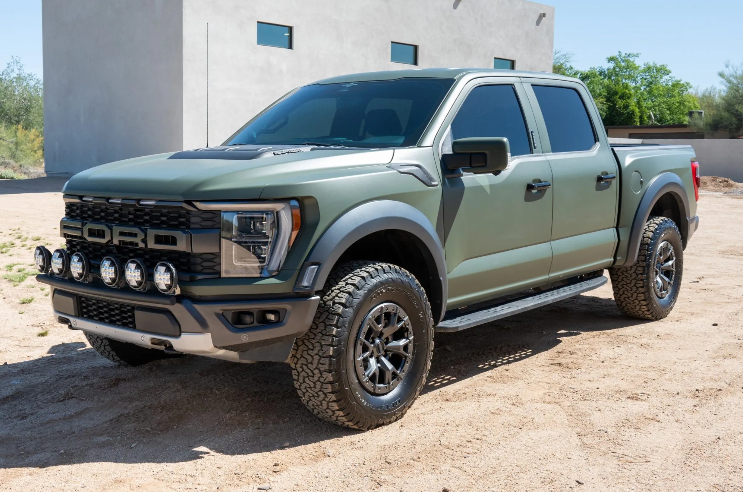 Foutz Motorsports Front Light Mount Kit (stock bumper) - Use Any Light 2021-2023 Ford F-150 Raptor 2023 Ford F-150 Raptor R