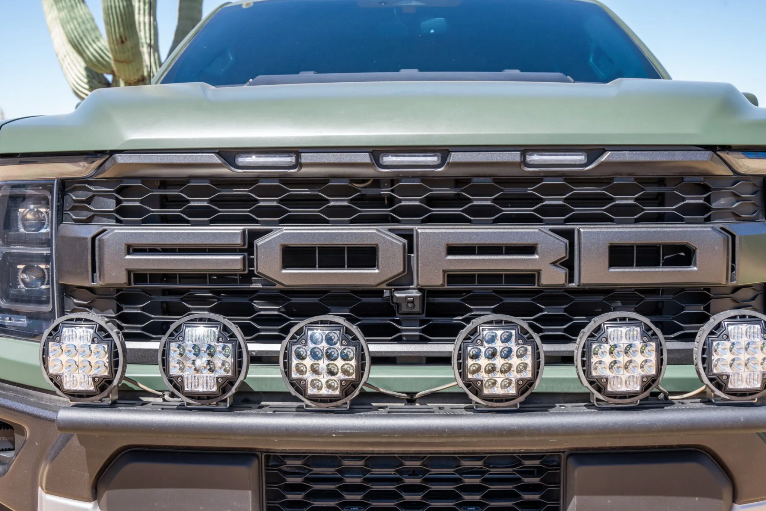 Foutz Motorsports Front Light Mount Kit (stock bumper) - Use Any Light 2021-2023 Ford F-150 Raptor 2023 Ford F-150 Raptor R