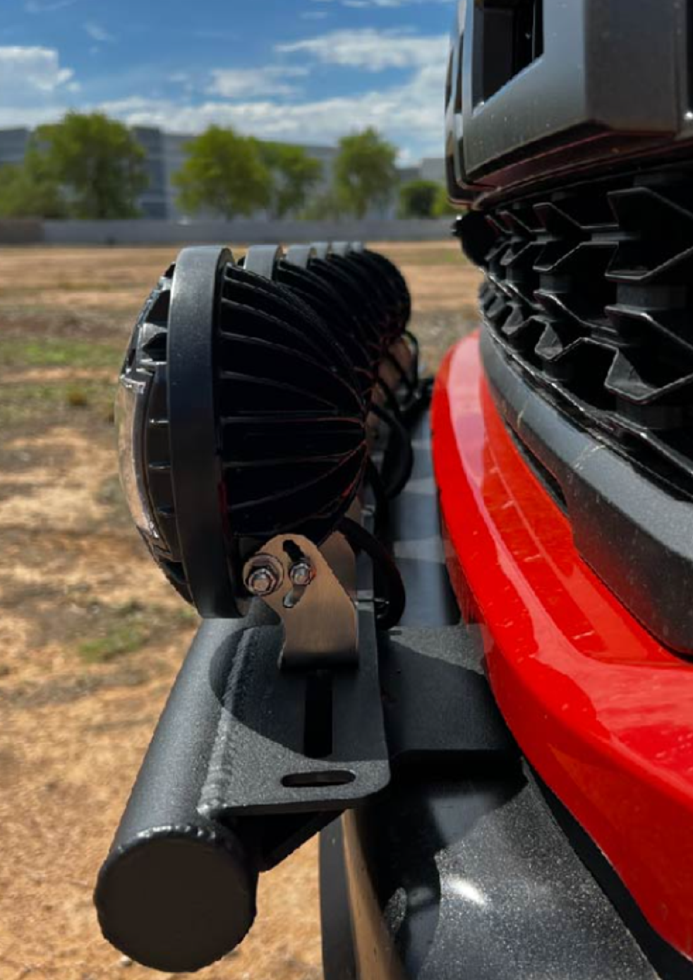 Foutz Motorsports Front Light Mount Kit (stock bumper) - Use Any Light 2021-2023 Ford F-150 Raptor 2023 Ford F-150 Raptor R