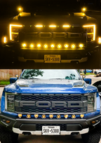 Foutz Motorsports Front Light Hoop Mount Kit (Standard Bumper) for 2021+ Ford F-150 Raptor & 2023 Ford F-150 Raptor R