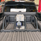 Foutz Motorsports Dual Tire Carrier Quick Release Modular Bed Organizer 2010-2014 Ford F-150 SVT Raptor 2017-2024 Ford F-150 Raptor 2023-2024 Ford F-150 Raptor R