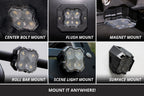 Diode Dynamics Rock Light Amber/White M8 8-Pack