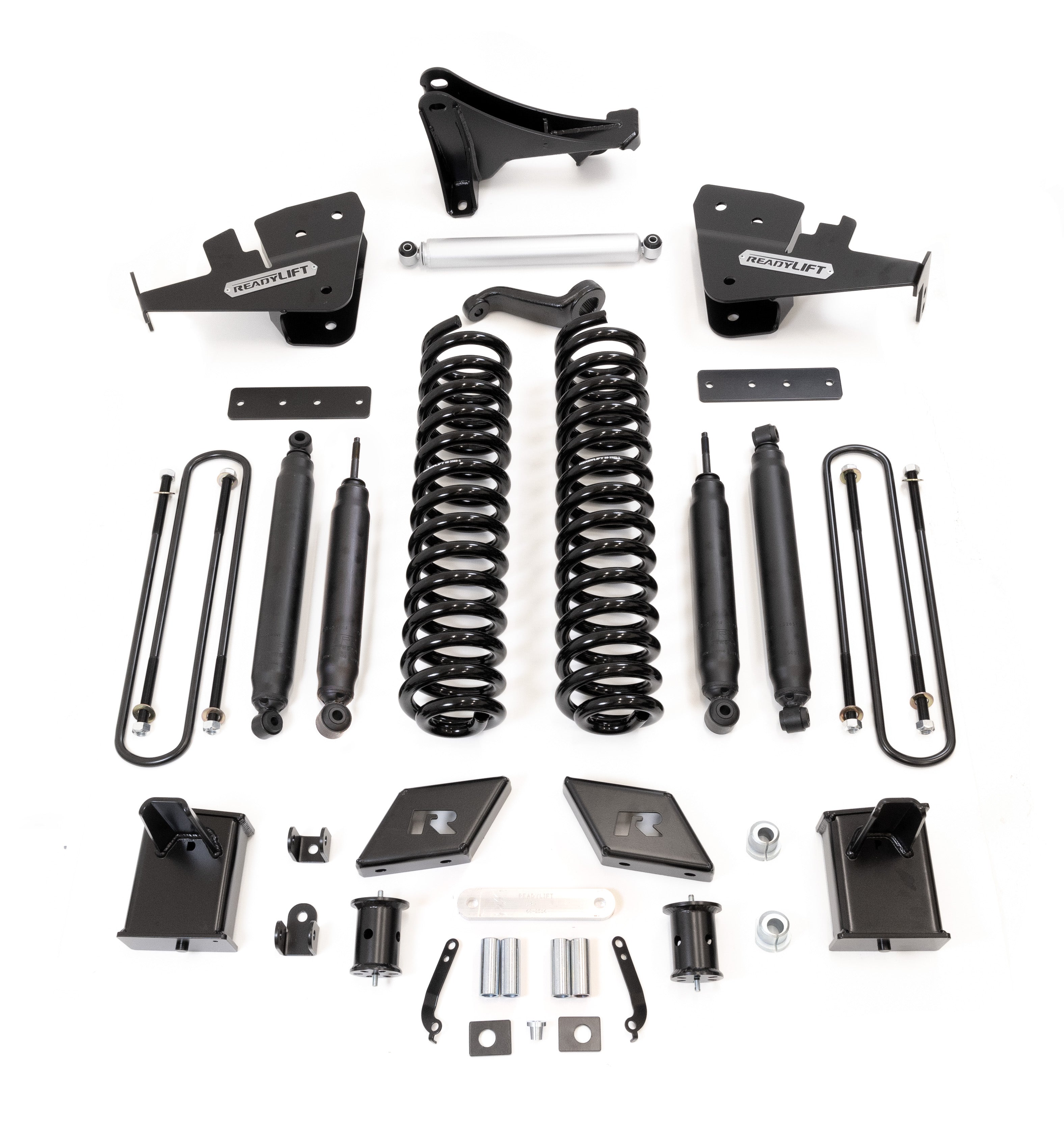 ReadyLIFT 17-22 Ford F-250/350 7'' Big Lift Kit With SST Shocks - Apollo Off-Road