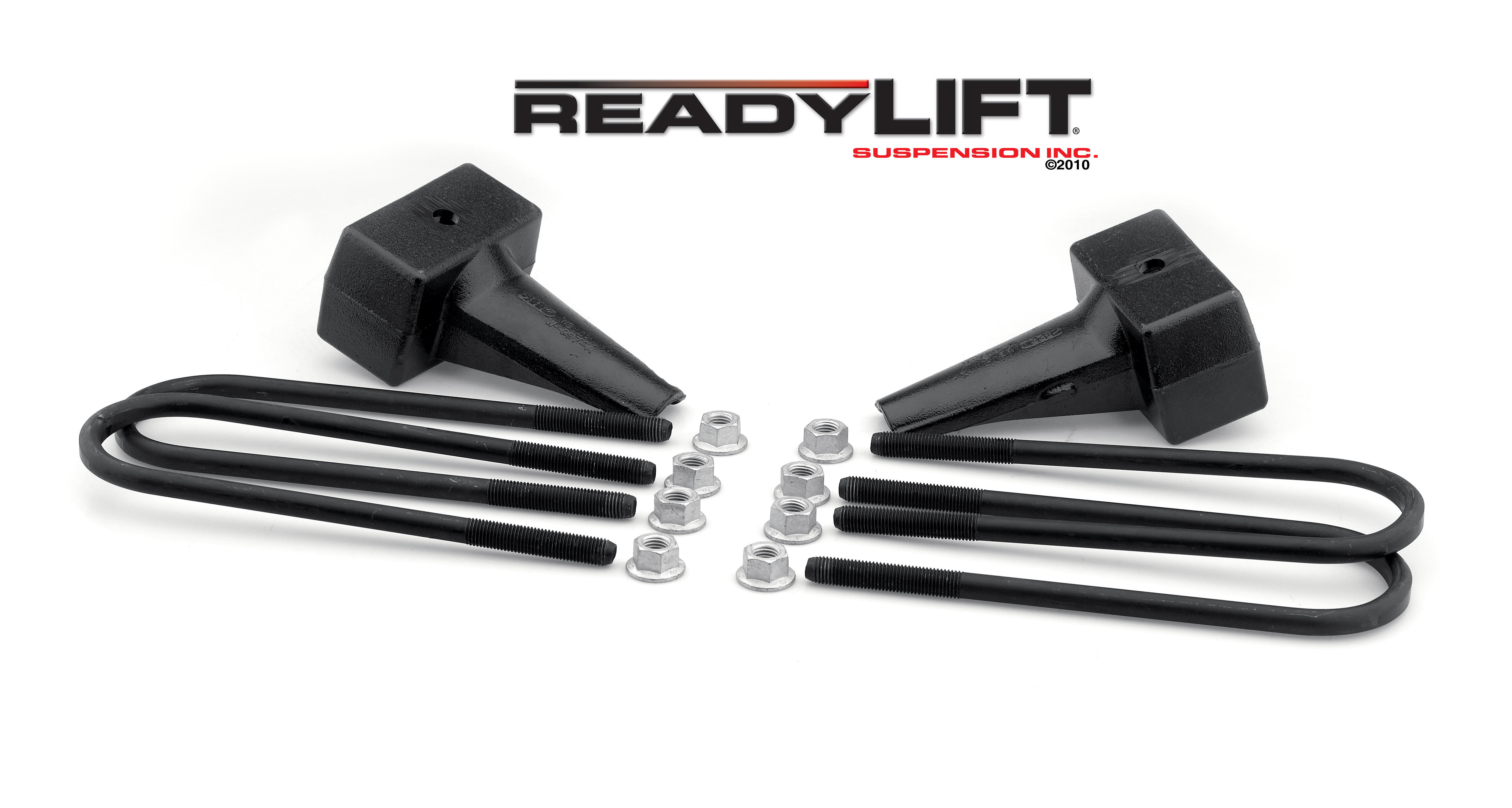 ReadyLIFT 1999-2010 Ford F250/F350/F450 4'' Rear Block Kit - Apollo Off-Road