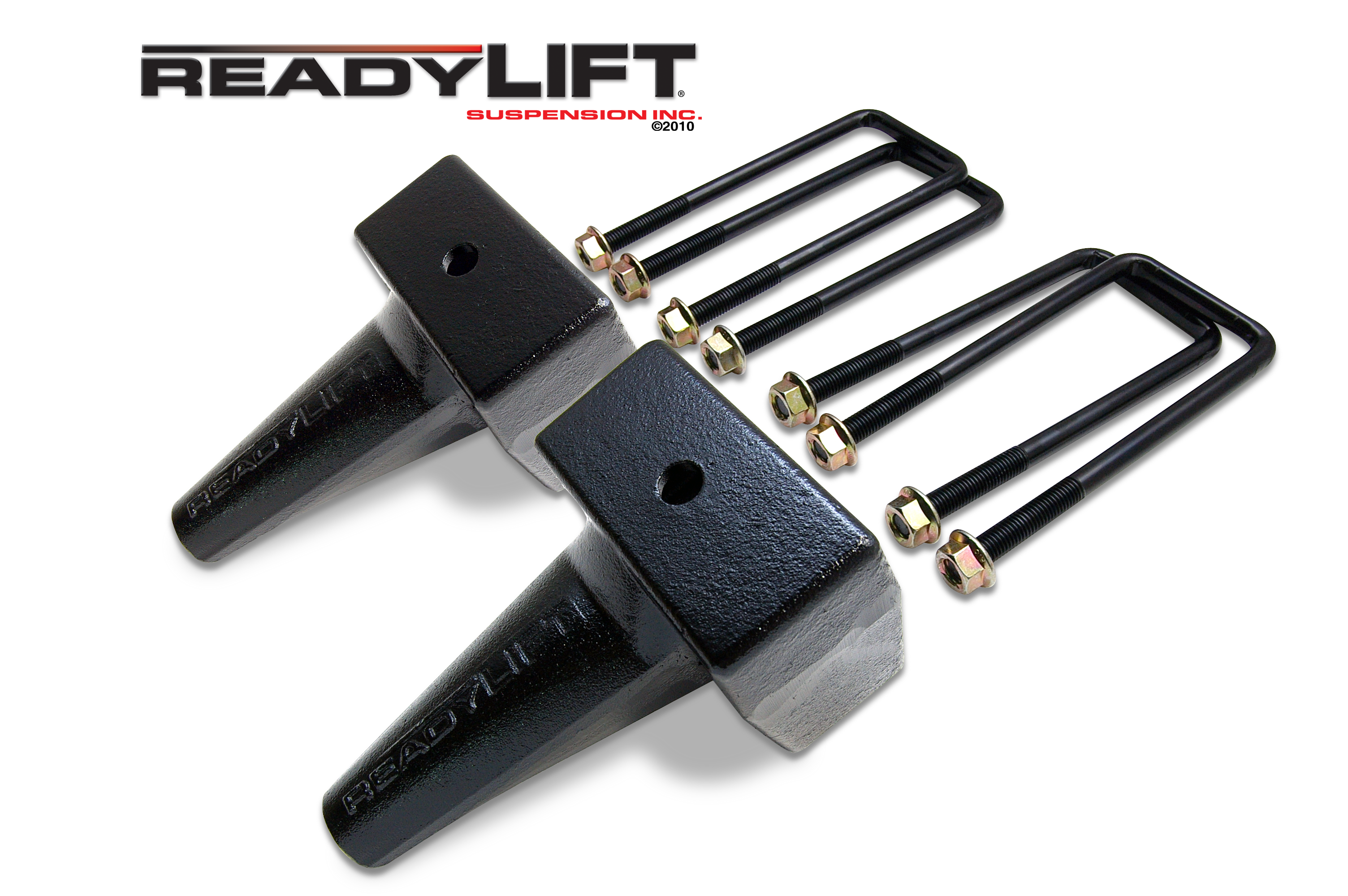 ReadyLIFT 1999-2010 Ford F250/F350/F450 5'' Rear Block Kit - Apollo Off-Road