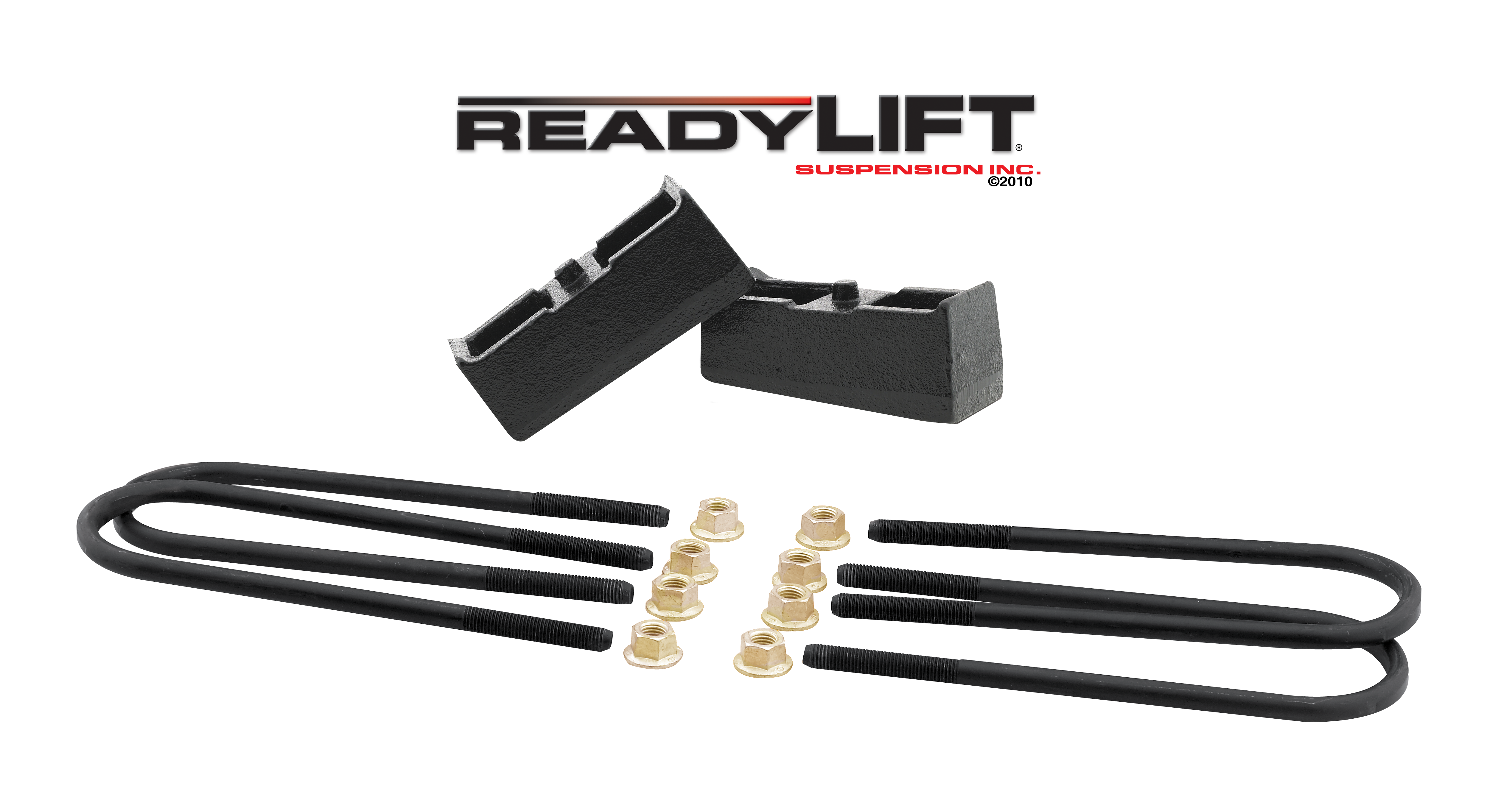 ReadyLIFT 2000-2010 Chevrolet/GMC 1500/2500/3500HD 2'' Rear Block Kit - Apollo Off-Road