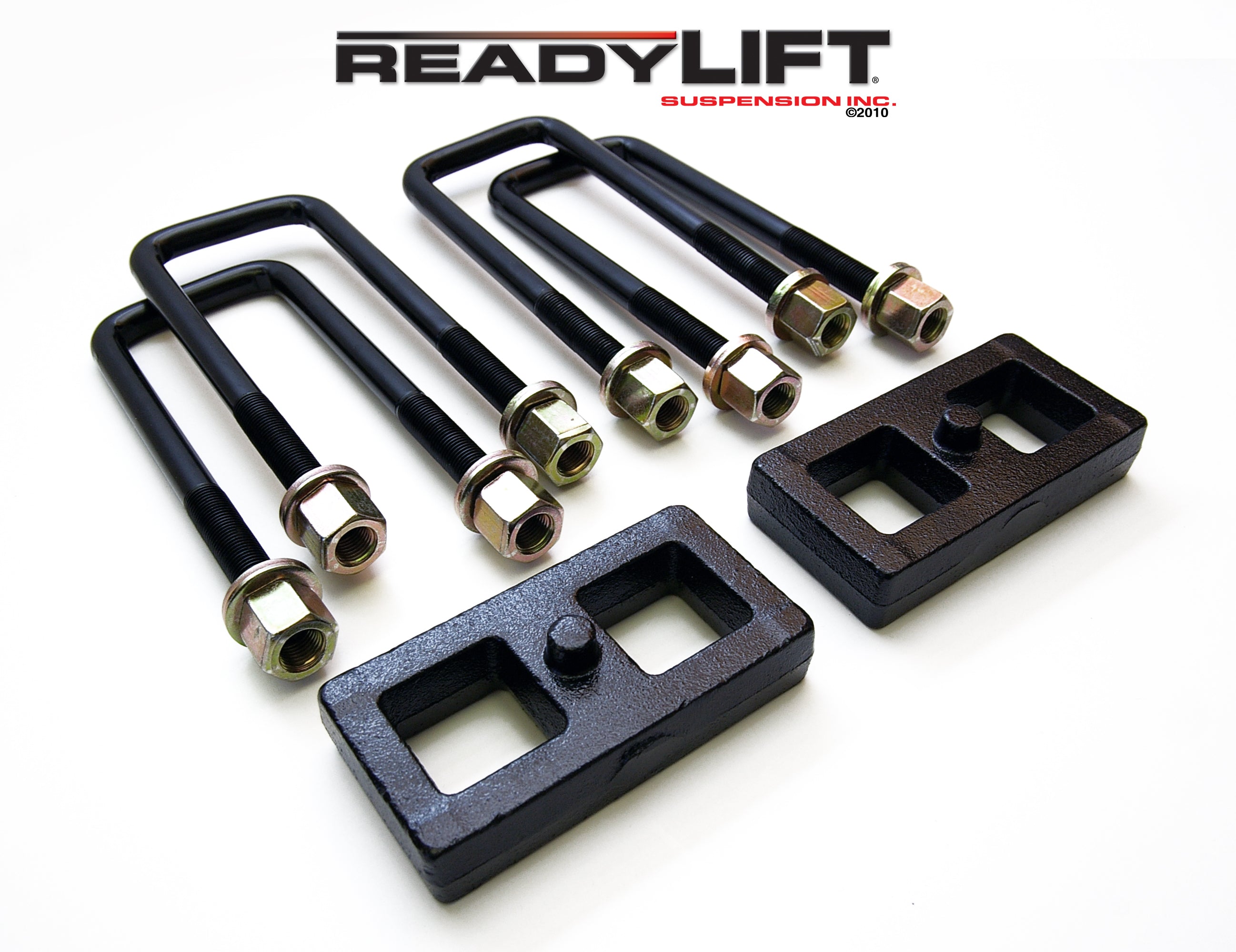 ReadyLIFT 2000-2010 GMC 2500/3500HD 1'' Rear Block Kit - Apollo Off-Road