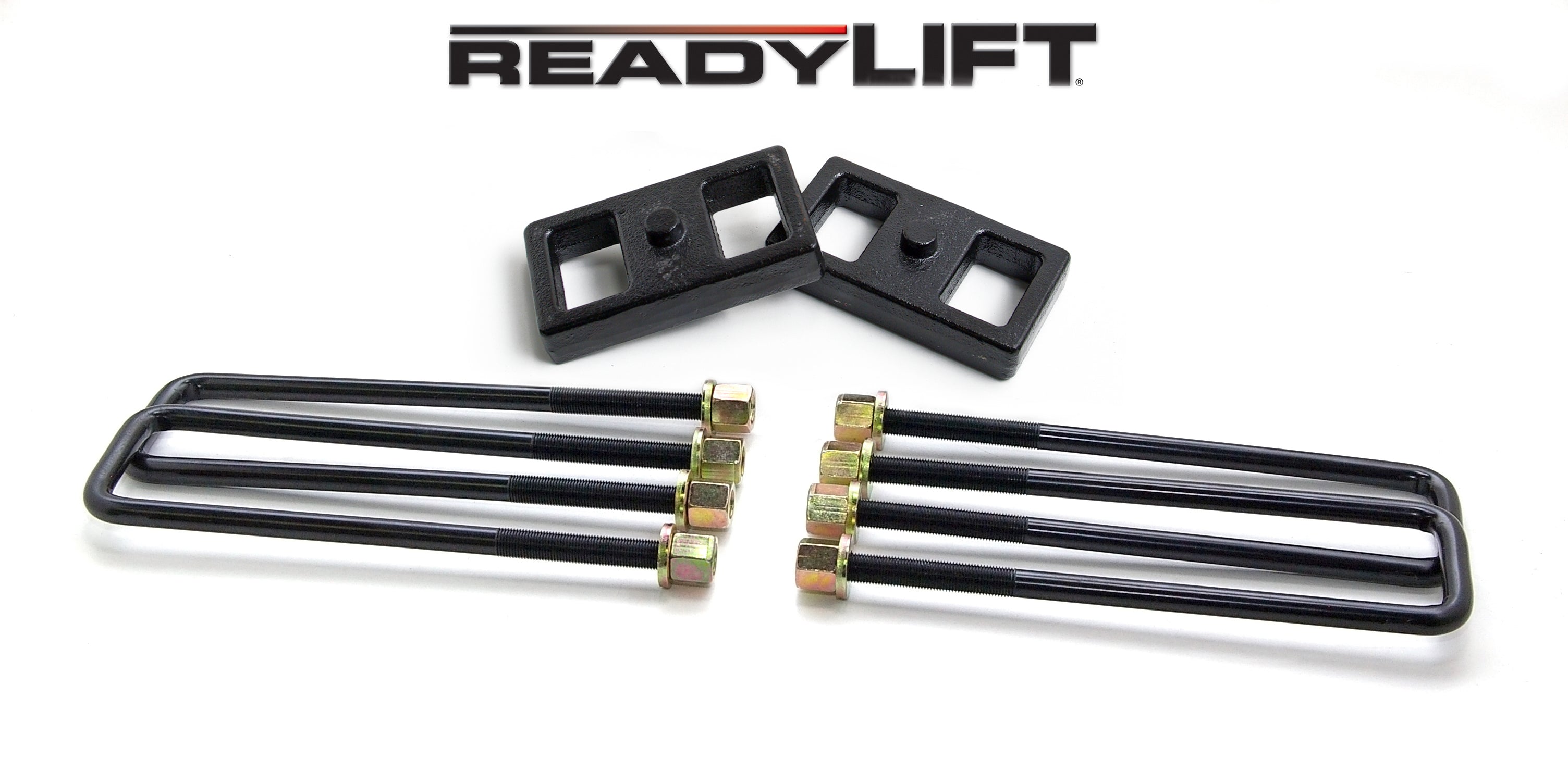 ReadyLIFT 2011-2018 Chevrolet/GMC 2500/3500HD 1'' Rear Block Kit - Apollo Off-Road