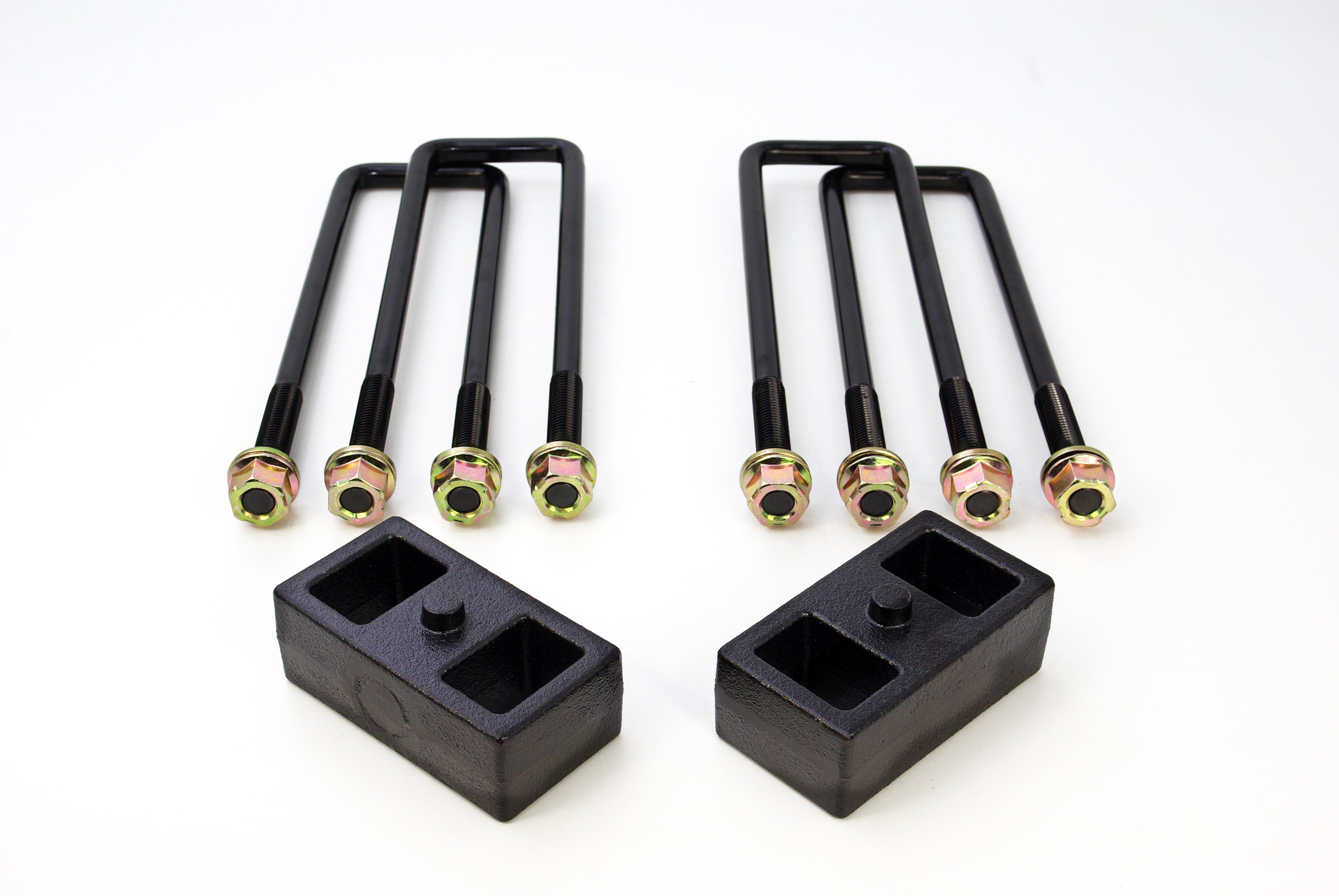 ReadyLIFT 2011-2018 Chevrolet/GMC 2500/3500HD 2'' Rear Block Kit - Apollo Off-Road