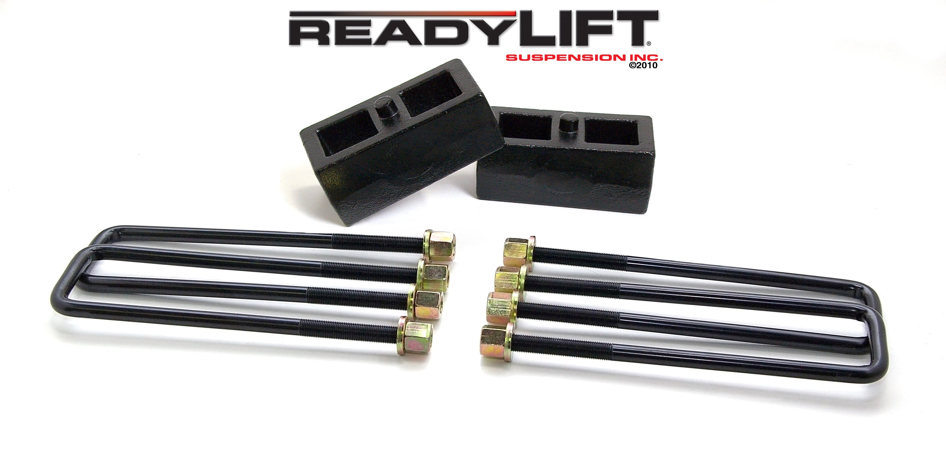 ReadyLIFT 2011-2018 Chevrolet/GMC 2500/3500HD 2'' Rear Block Kit - Apollo Off-Road