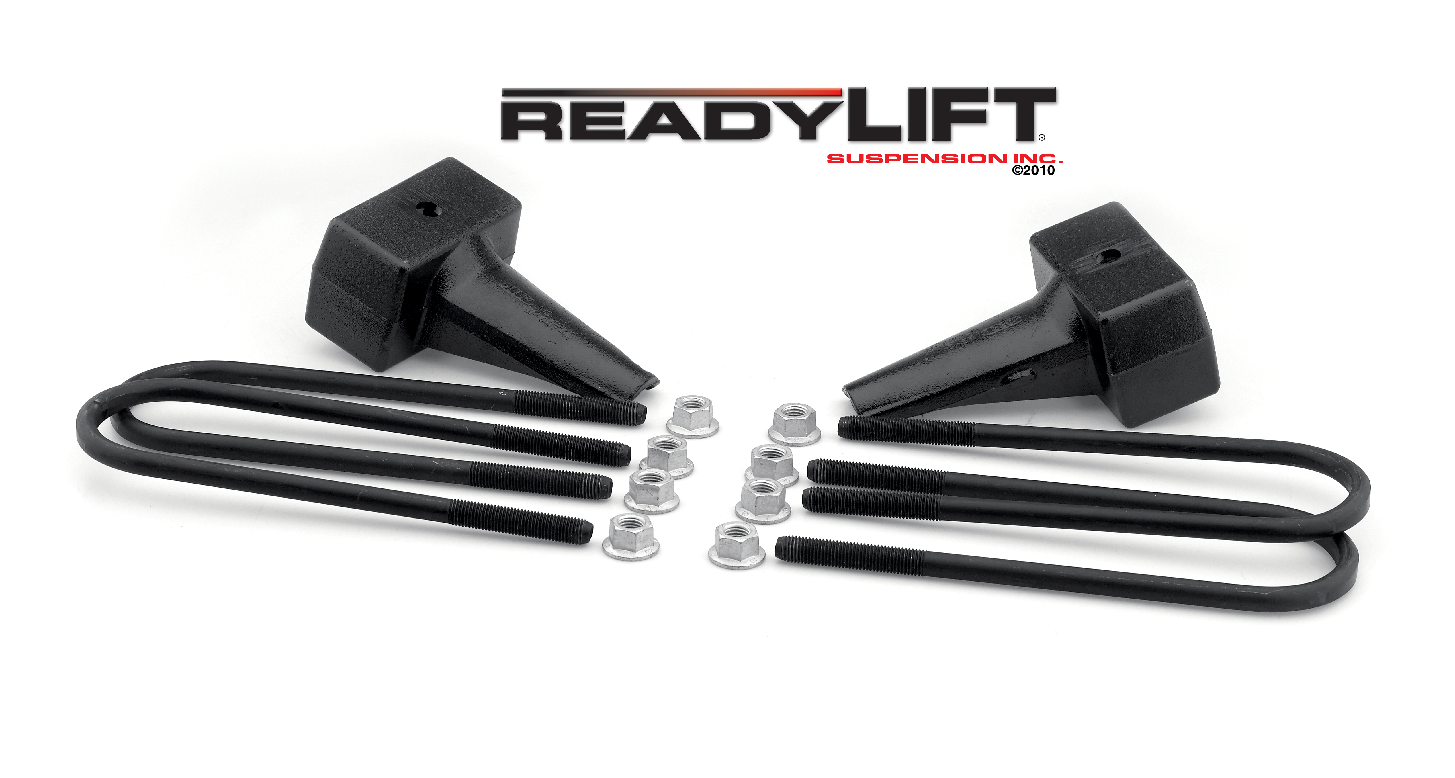 ReadyLIFT 2011-2018 Ford F250/F350/F450 5'' Rear Block Kit - Apollo Off-Road