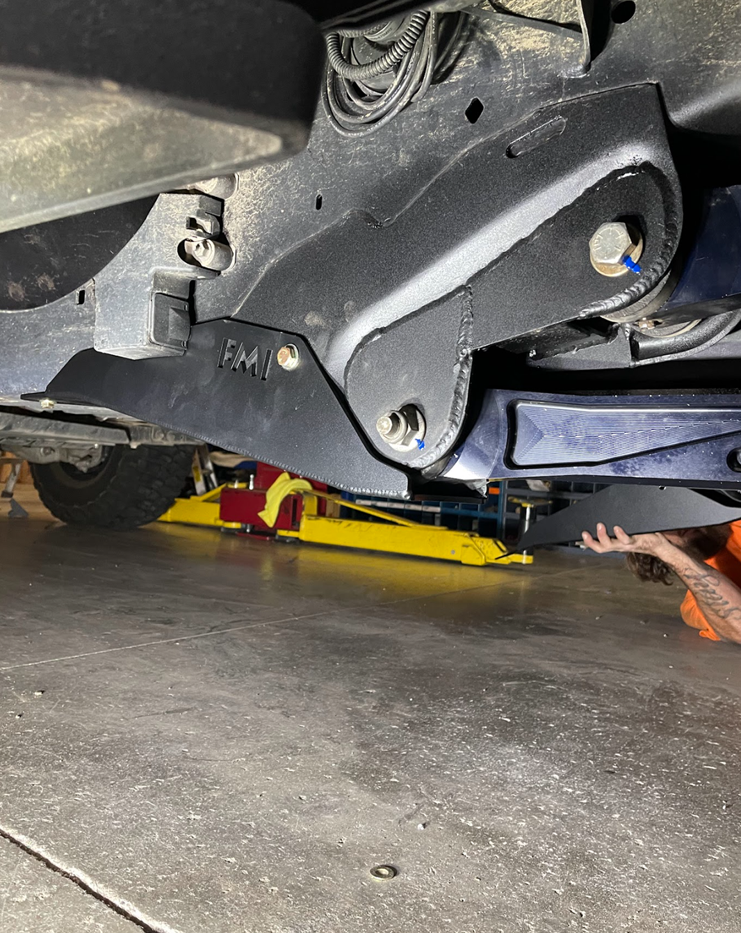 Foutz Motorsports Rear Frame Lower Link Skid Kit 2021-2023 Ford F-150 Raptor