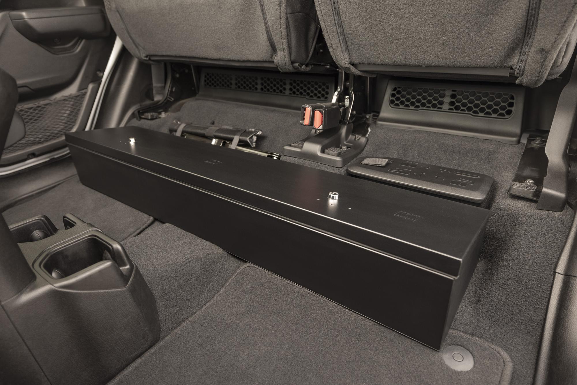 Rear Underseat Lockbox - '20-23 Gladiator (Black) - Apollo Off-Road