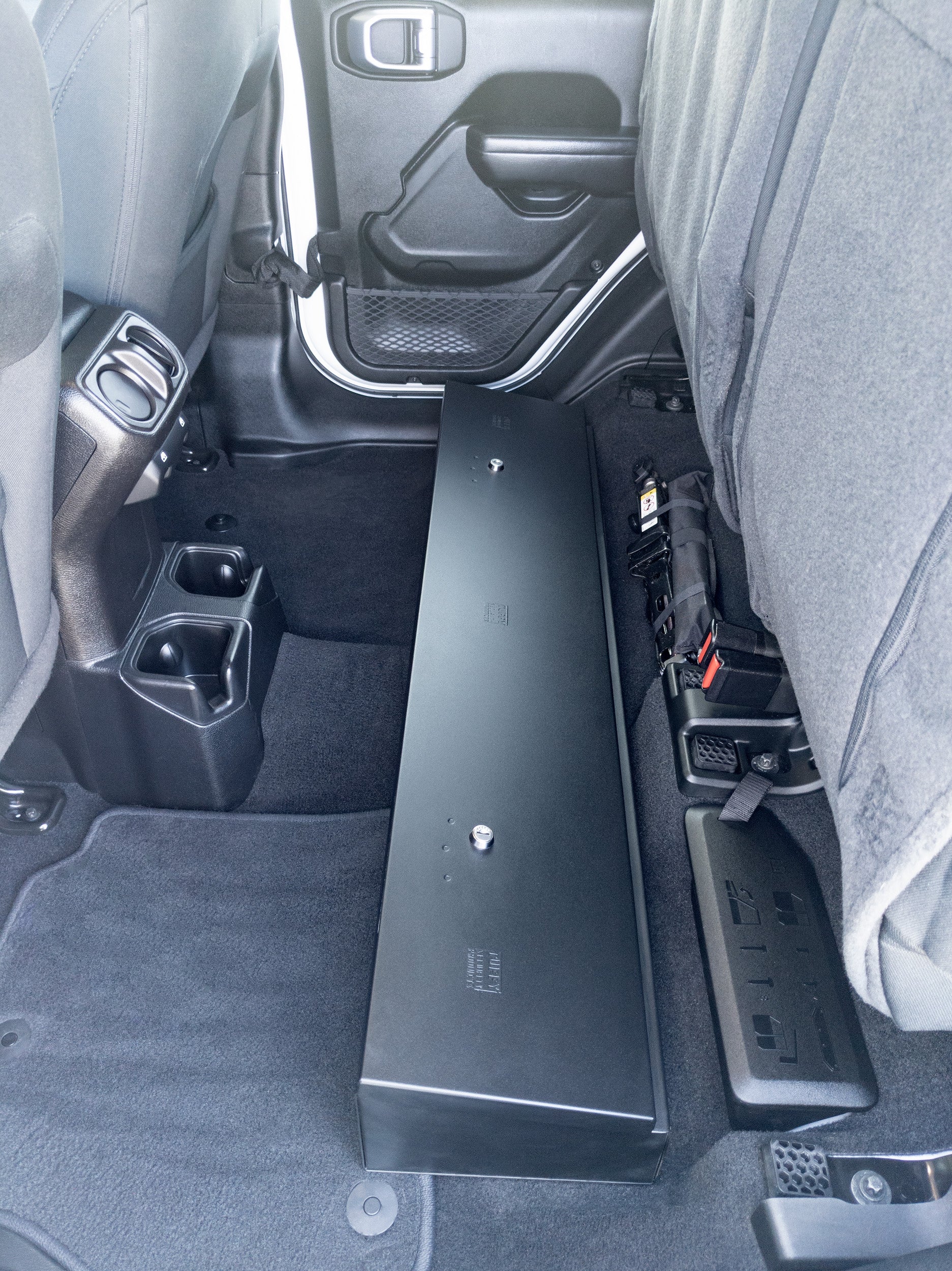 Rear Underseat Lockbox - '20-23 Gladiator (Black) - Apollo Off-Road