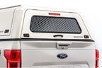 Rear Window Security Screen, Mid-Size EVO, EVOa, and EVOc Applications, SmartCap Fits Caps w/Serial Number's beginning with a date (DDMMYY) after 010422 and ending with MB, WH, or SA - Apollo Off-Road