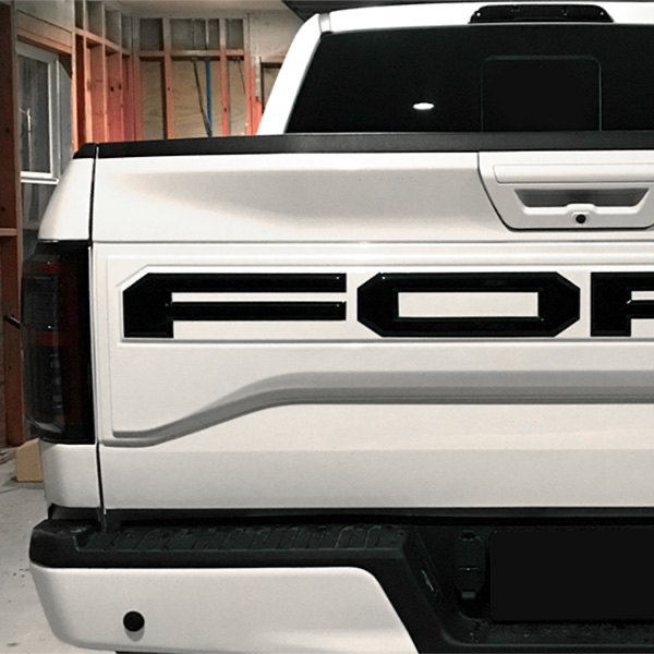 RECON Ford F150 15-20 & Raptor 17-20 (Replaces OEM LED Style Tail Lights w Blind Spot Warning System) OLED Tail Lights Smoked Lens - Apollo Off-Road