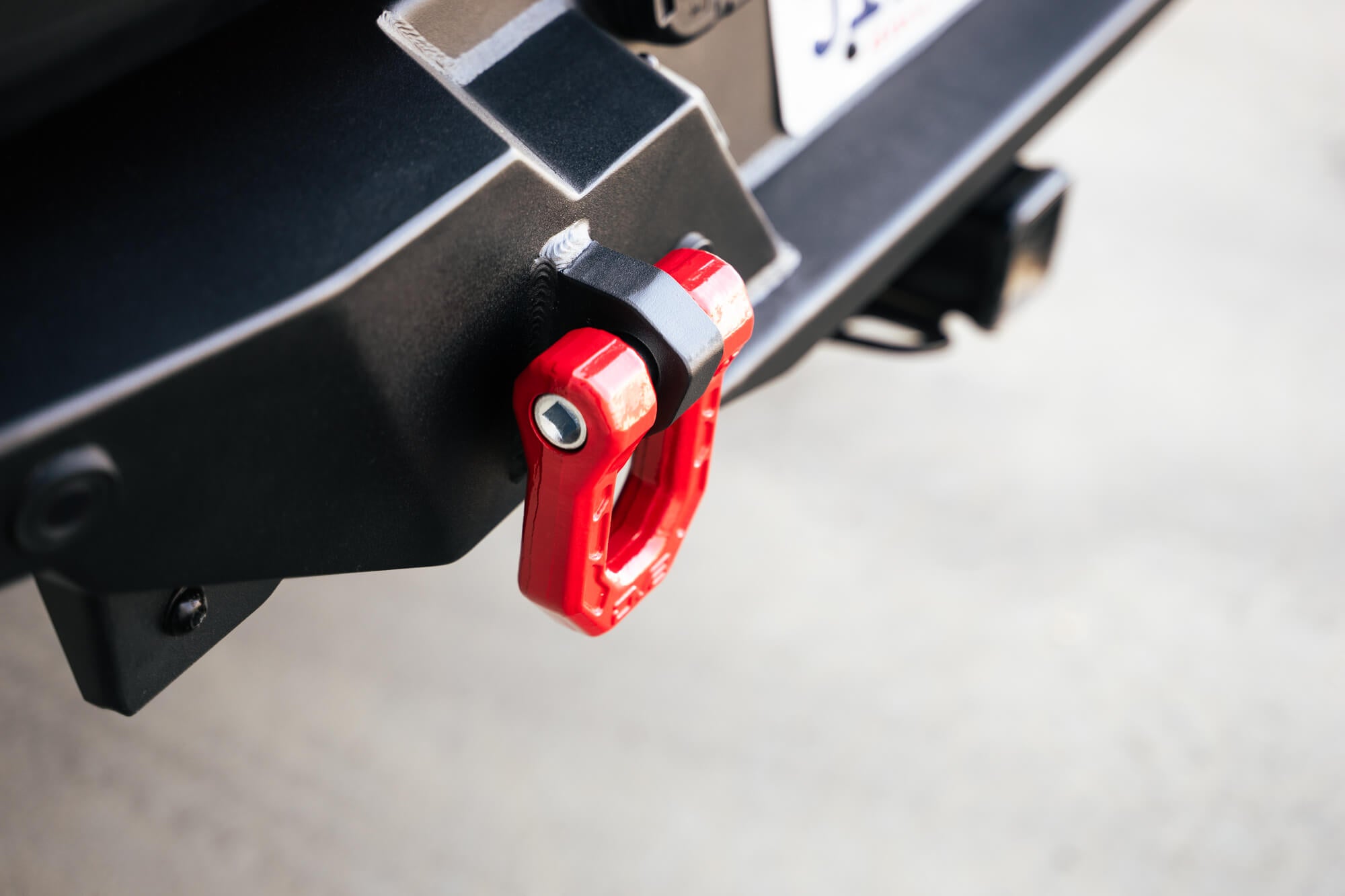 Red DV8 Elite Series D-Rings (Pair) - Apollo Off-Road