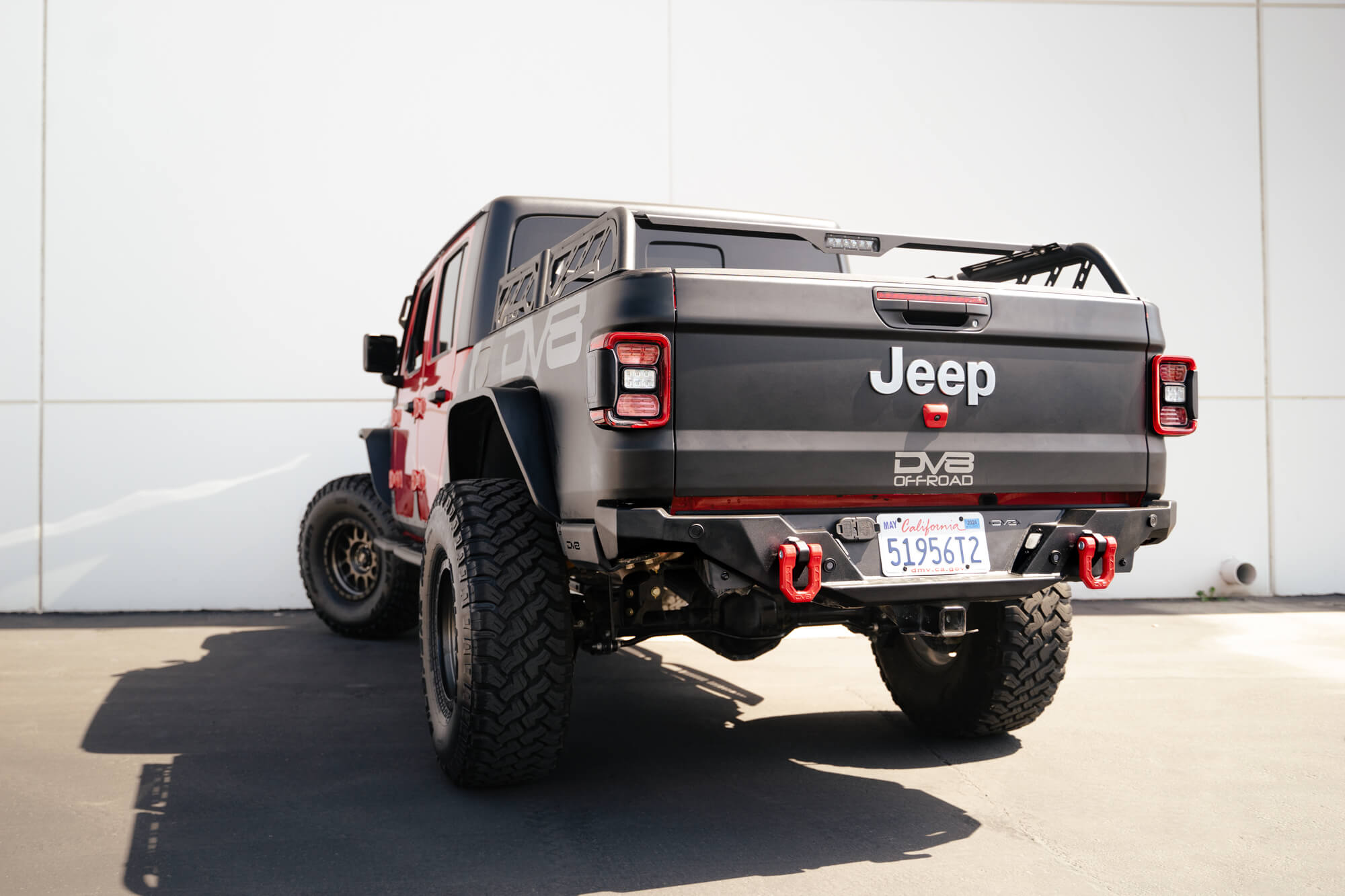 Red DV8 Elite Series D-Rings (Pair) - Apollo Off-Road