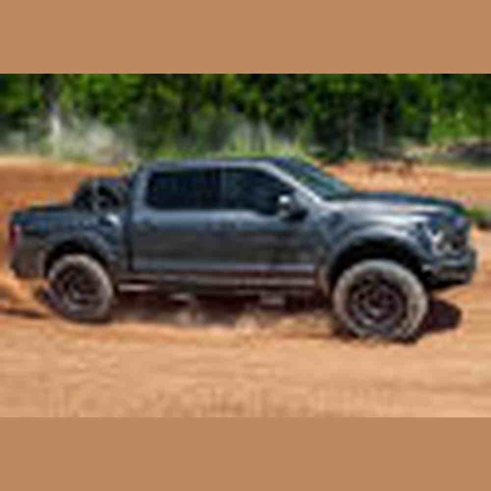 RKR Rails - Cab Len (2 Steps) - 05-15 Tacoma Double - TX Blk - Apollo Off-Road