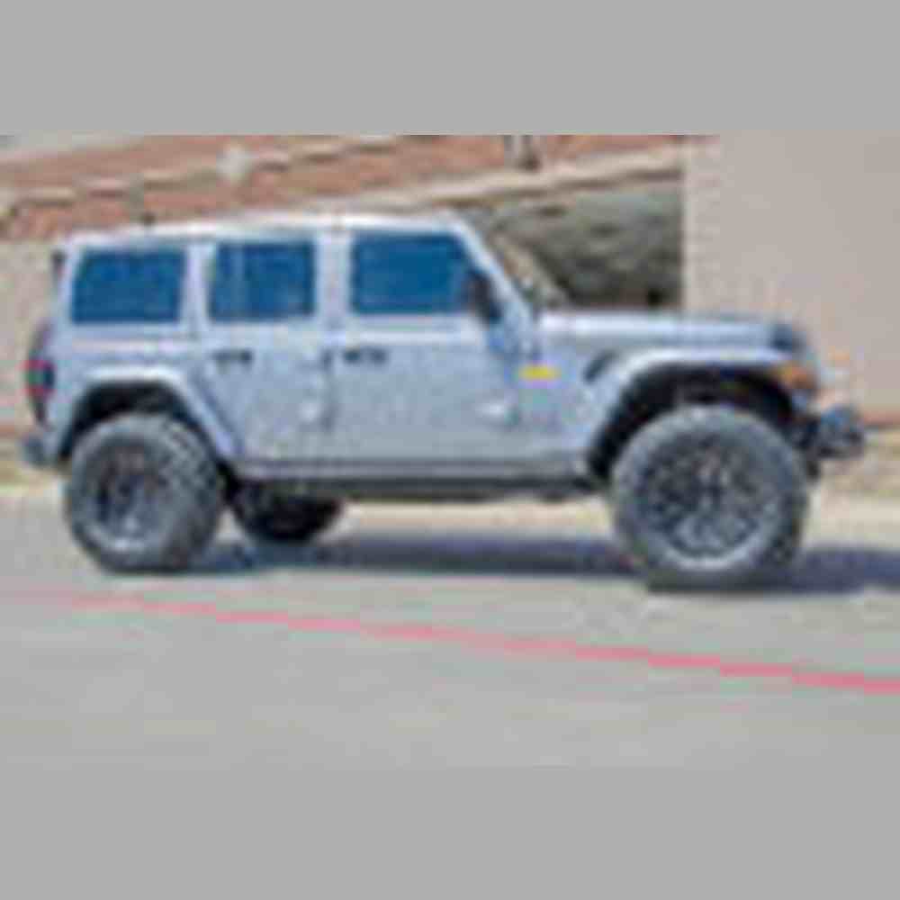 RKR Rails - Cab Len (2 Steps) - 20-22 Gladiator JT 4Dr - TX Blk - Apollo Off-Road