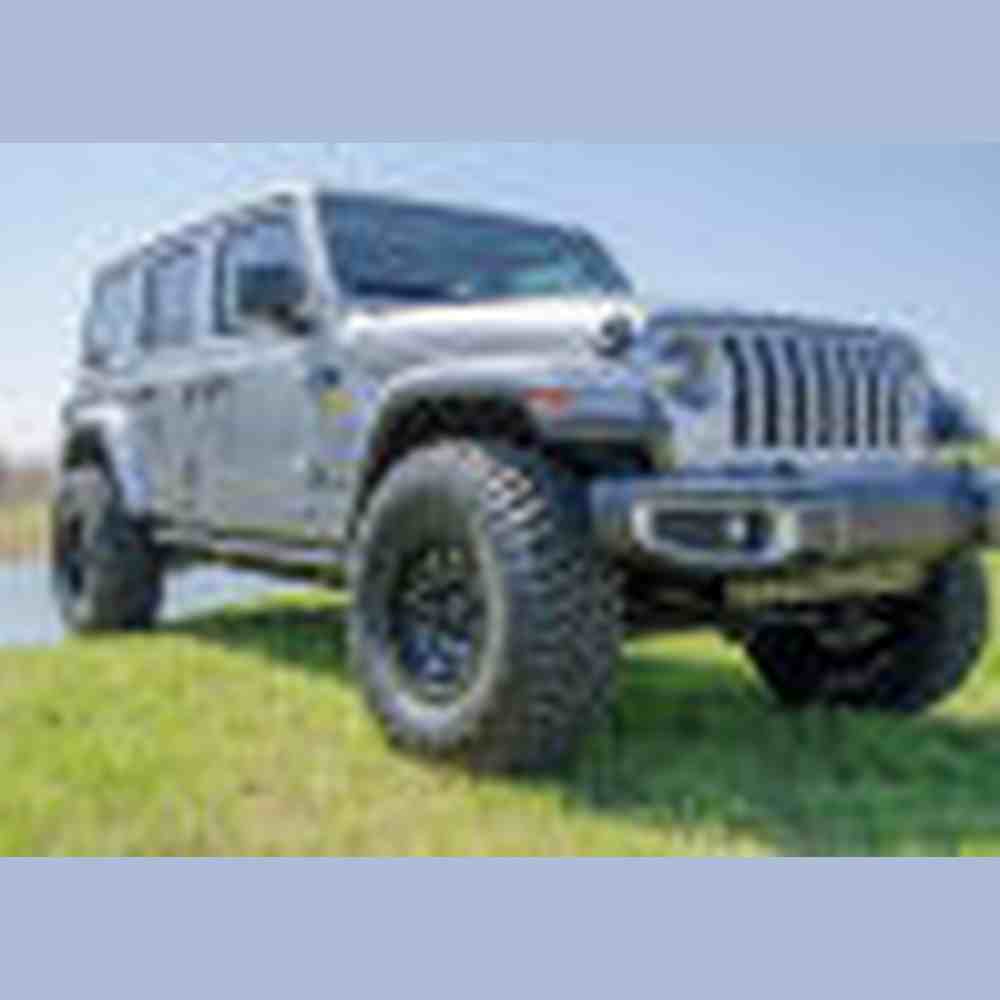 RKR Rails - Cab Len (2 Steps) - 20-22 Gladiator JT 4Dr - TX Blk - Apollo Off-Road