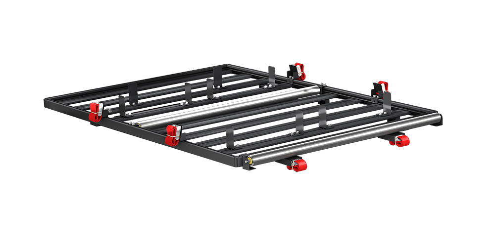 Roller Rack Full-Size EVO, EVOa, and EVOc Applications 6.5 Foot-6.8 Foot Standard Bed - Apollo Off-Road