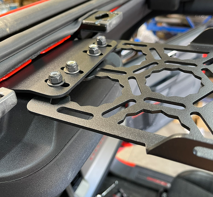 Foutz Motorsports Inside Front Roof Mount (Short Panel Add On) by Adapt-A-Panel 2021-2026 Ford Bronco