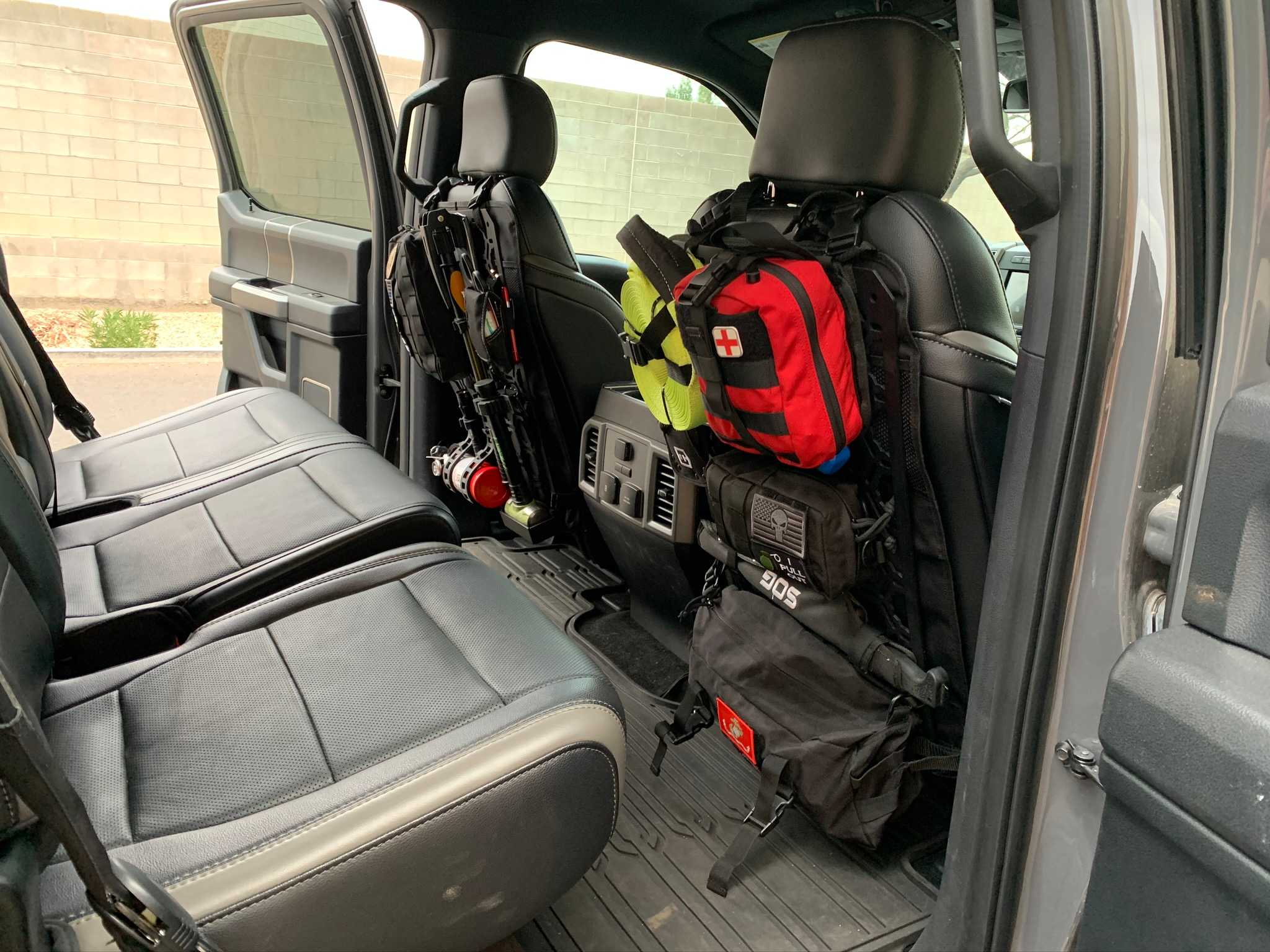 Foutz Motorsports Off-Road Seat Back Panel Kit with Recovery Gear