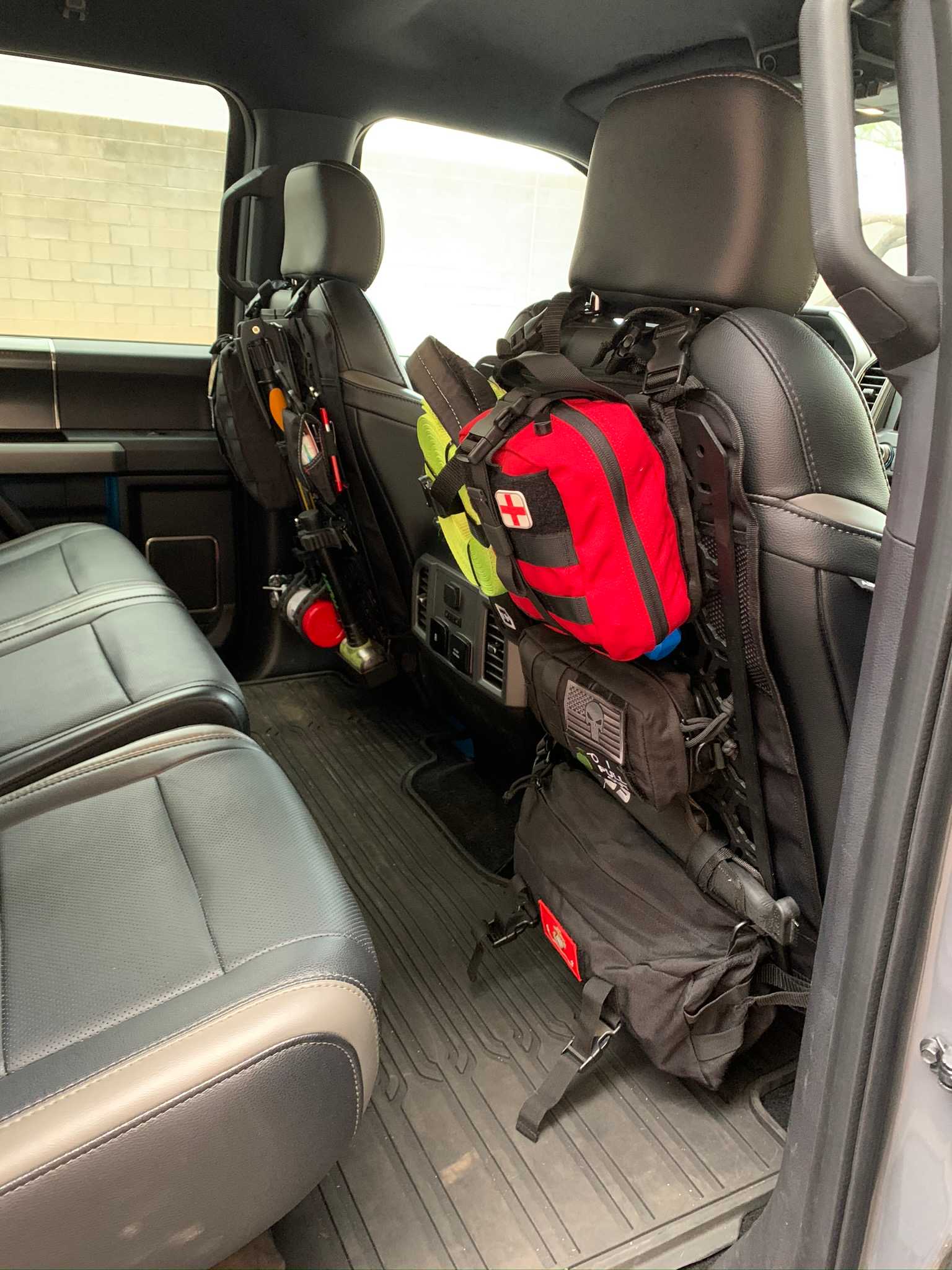 Foutz Motorsports Off-Road Seat Back Panel Kit with Recovery Gear