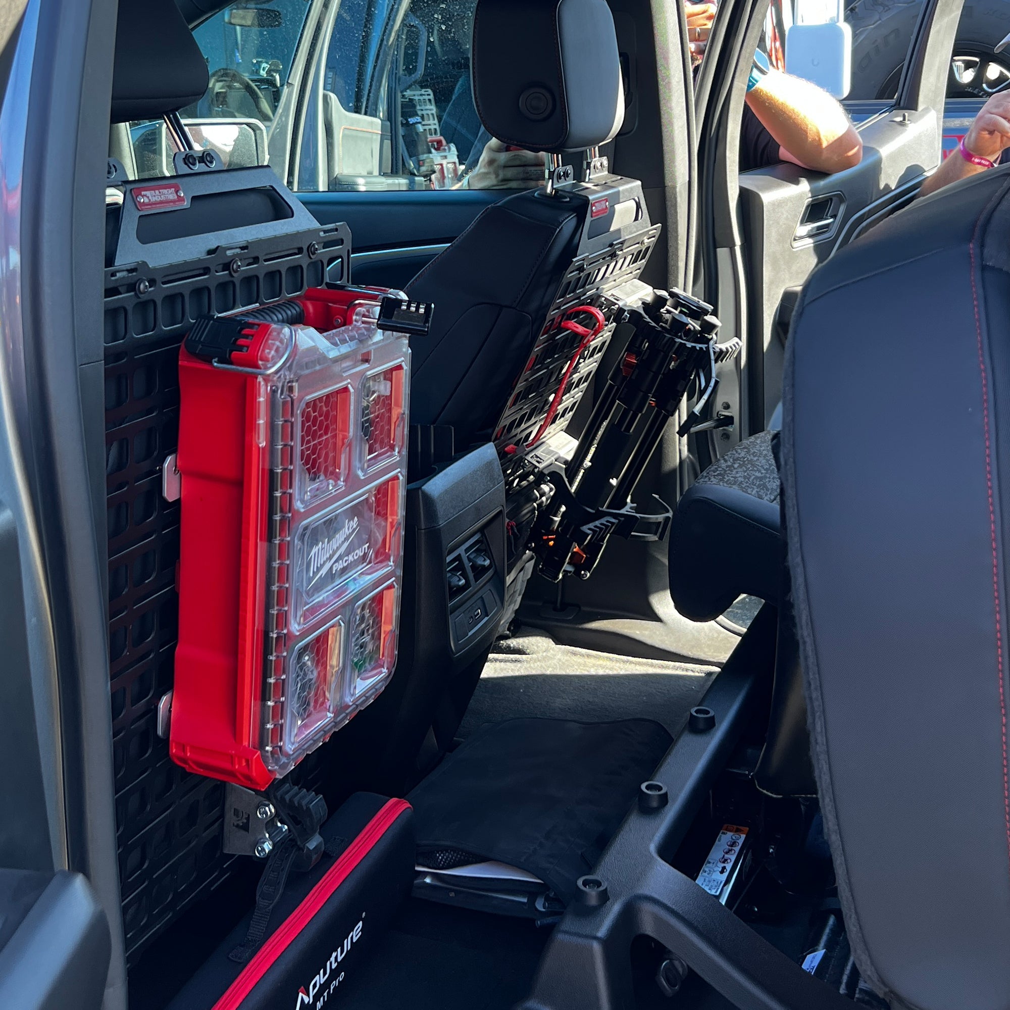 Seat Back Tech Plate MOLLE Kit | Chevrolet Colorado & GMC Canyon (2023+) - Apollo Off-Road