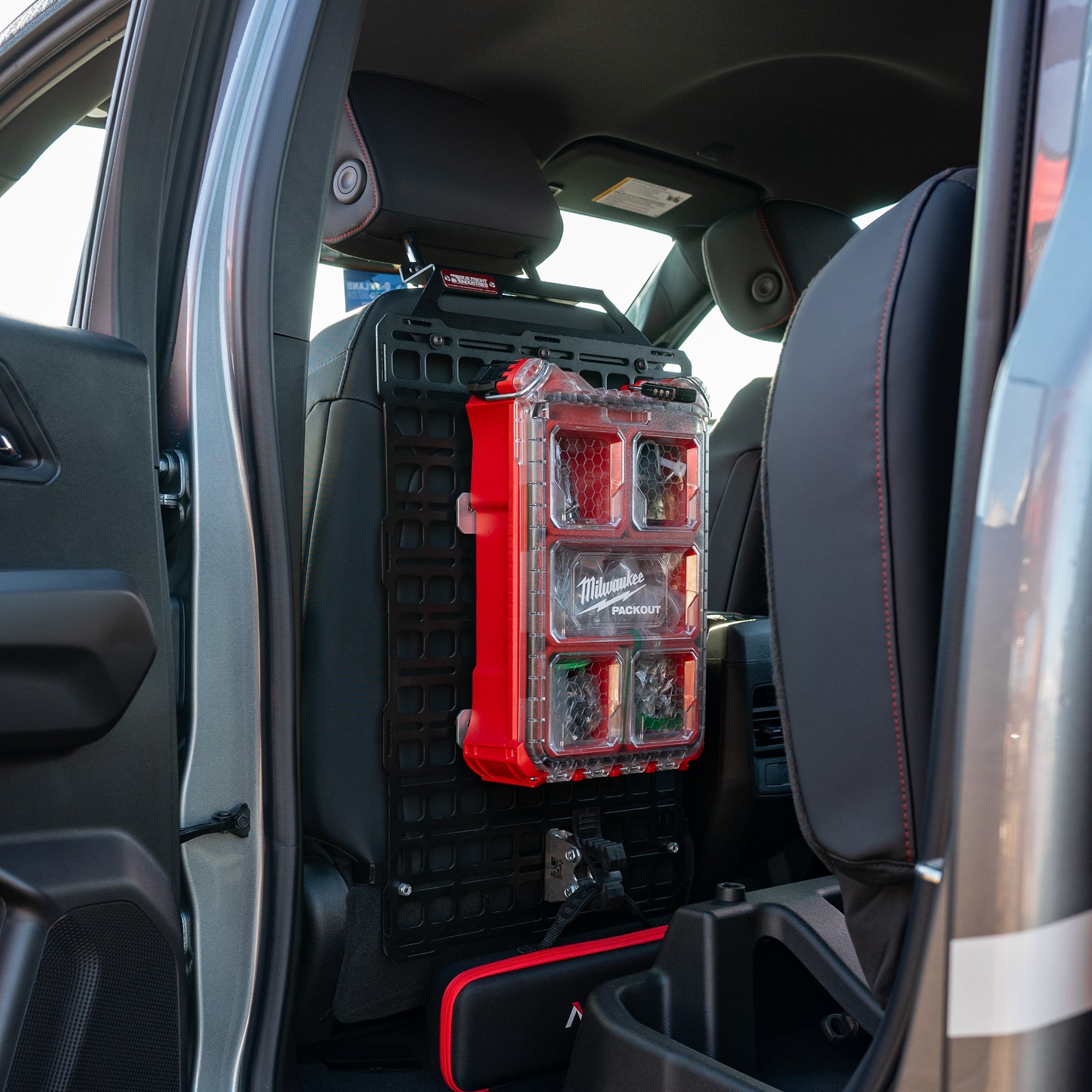 Seat Back Tech Plate MOLLE Kit | Chevrolet Colorado & GMC Canyon (2023+) - Apollo Off-Road