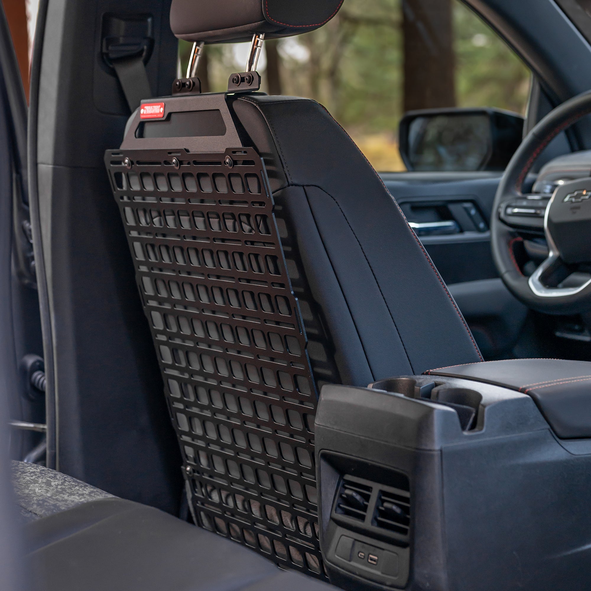 Seat Back Tech Plate MOLLE Kit | Chevrolet Colorado & GMC Canyon (2023+) - Apollo Off-Road