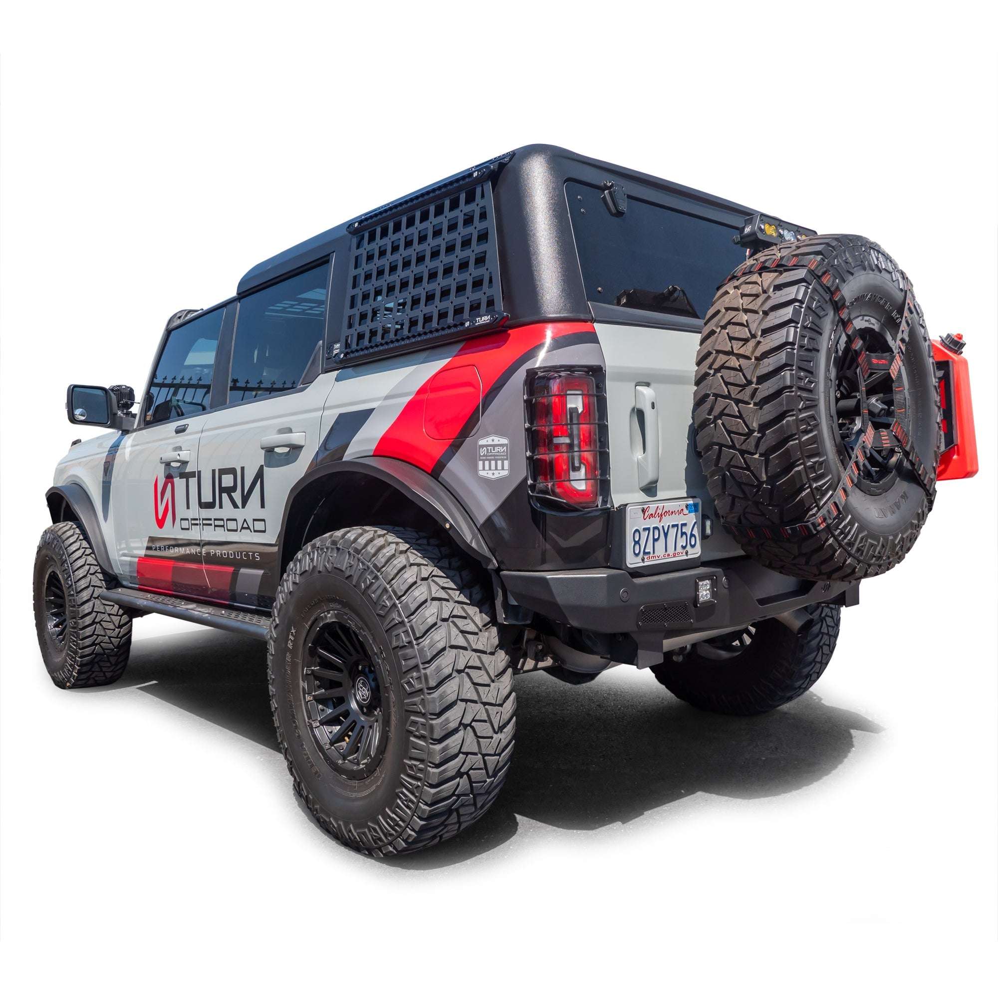 Side MOLLE Panels for Ford Bronco with Turn Offroad Hard Top