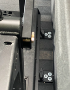 Foutz Motorsports Single Tire Carrier Quick Release Modular Bed Organizer